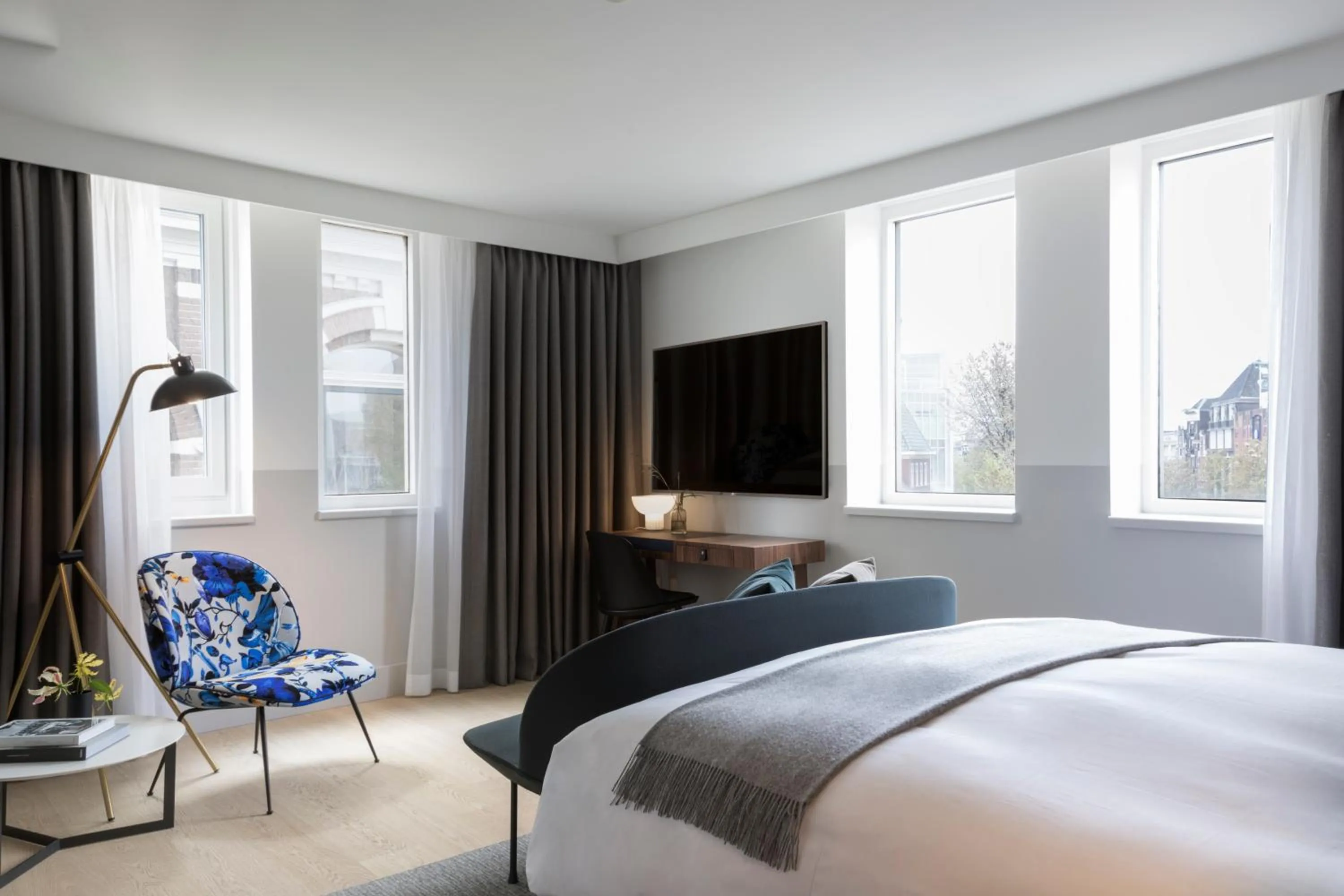 Bedroom, Bed in Kimpton De Witt Amsterdam by IHG