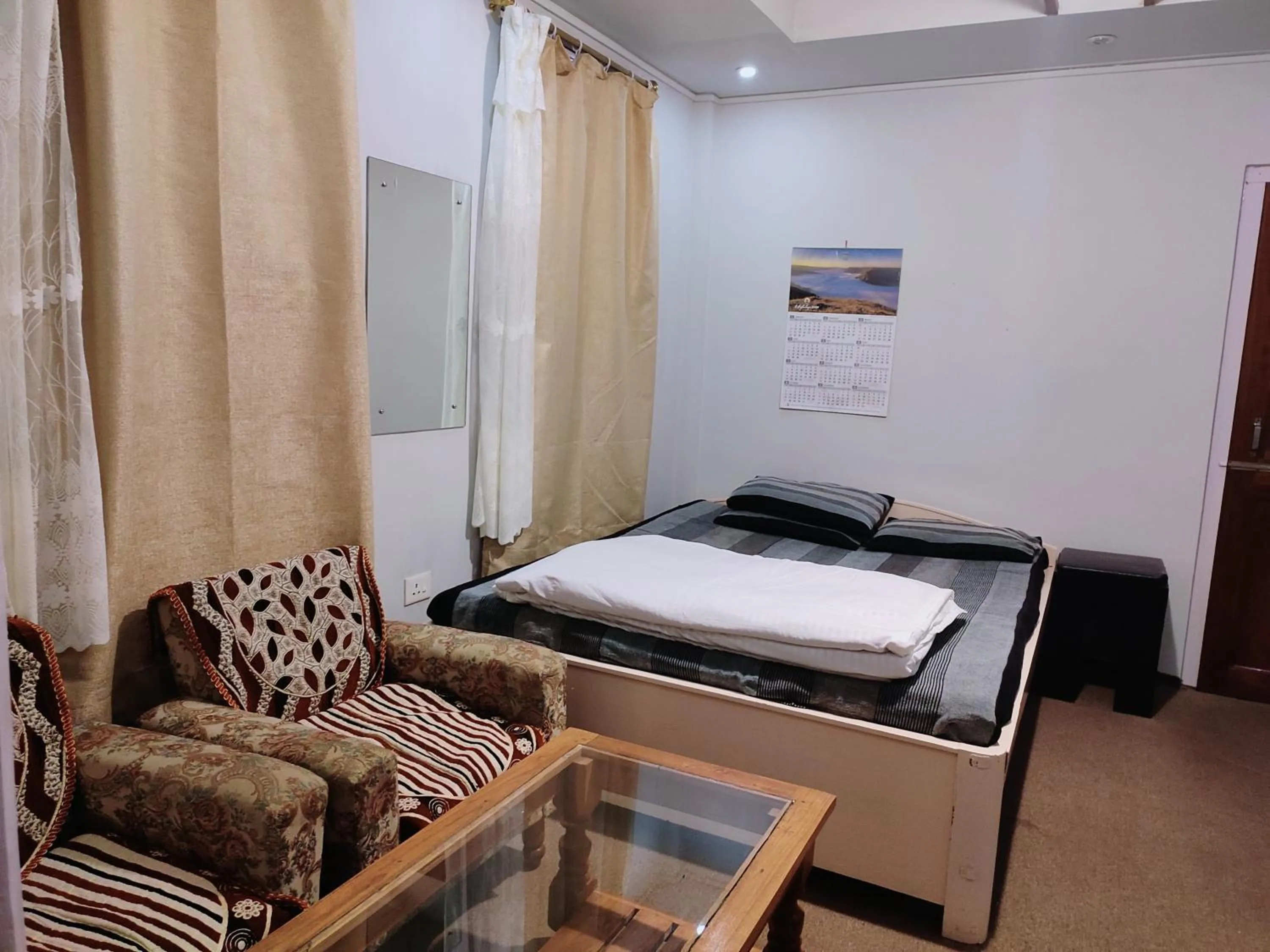 Bed in Shanti Sojourn