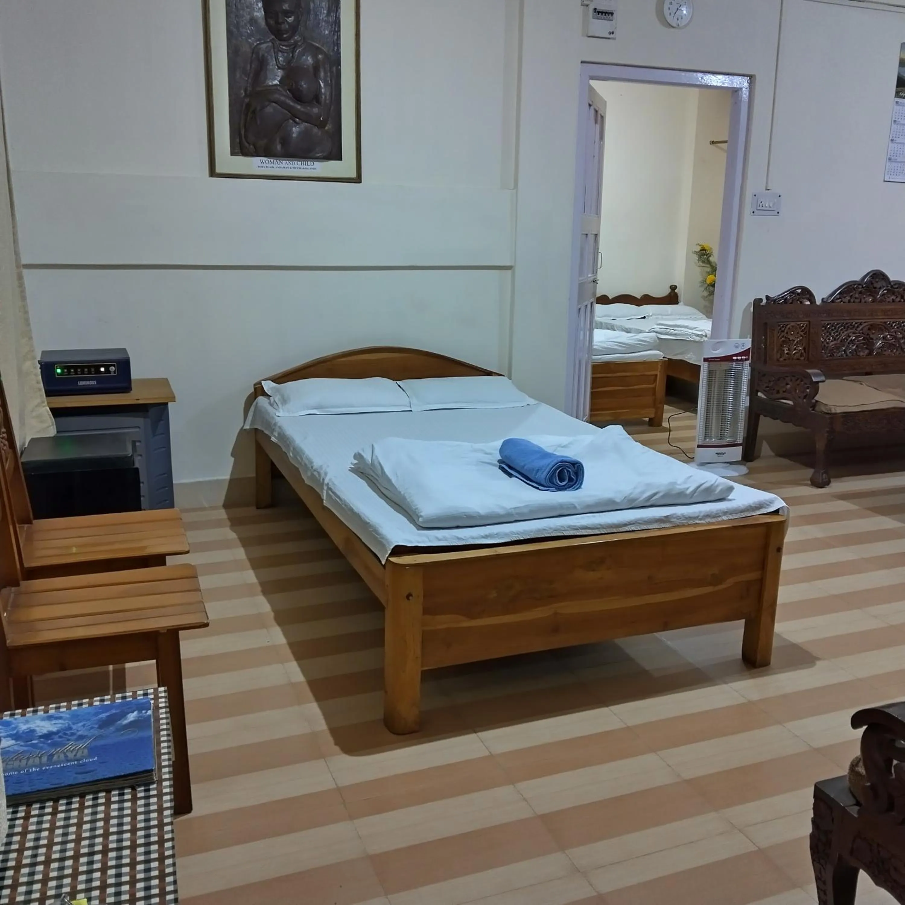Bed in Shanti Sojourn