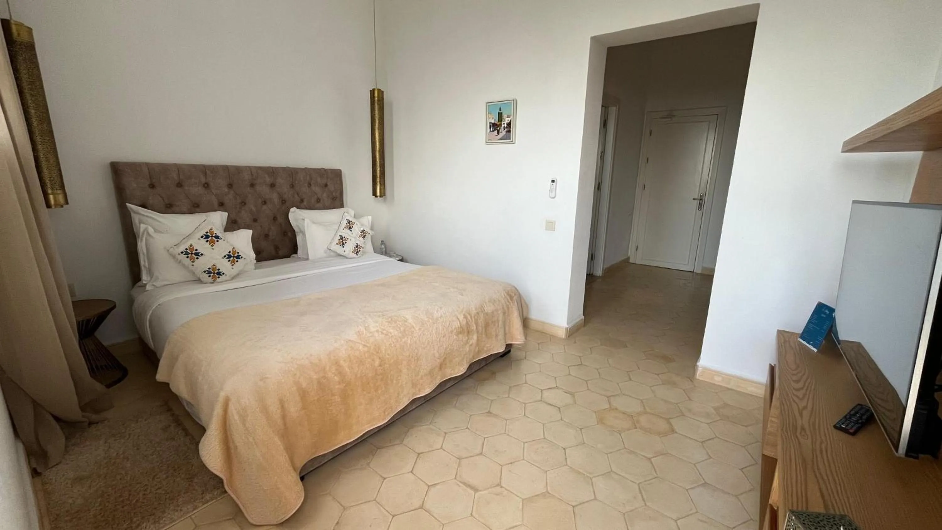 Bed in Villa La Falaise