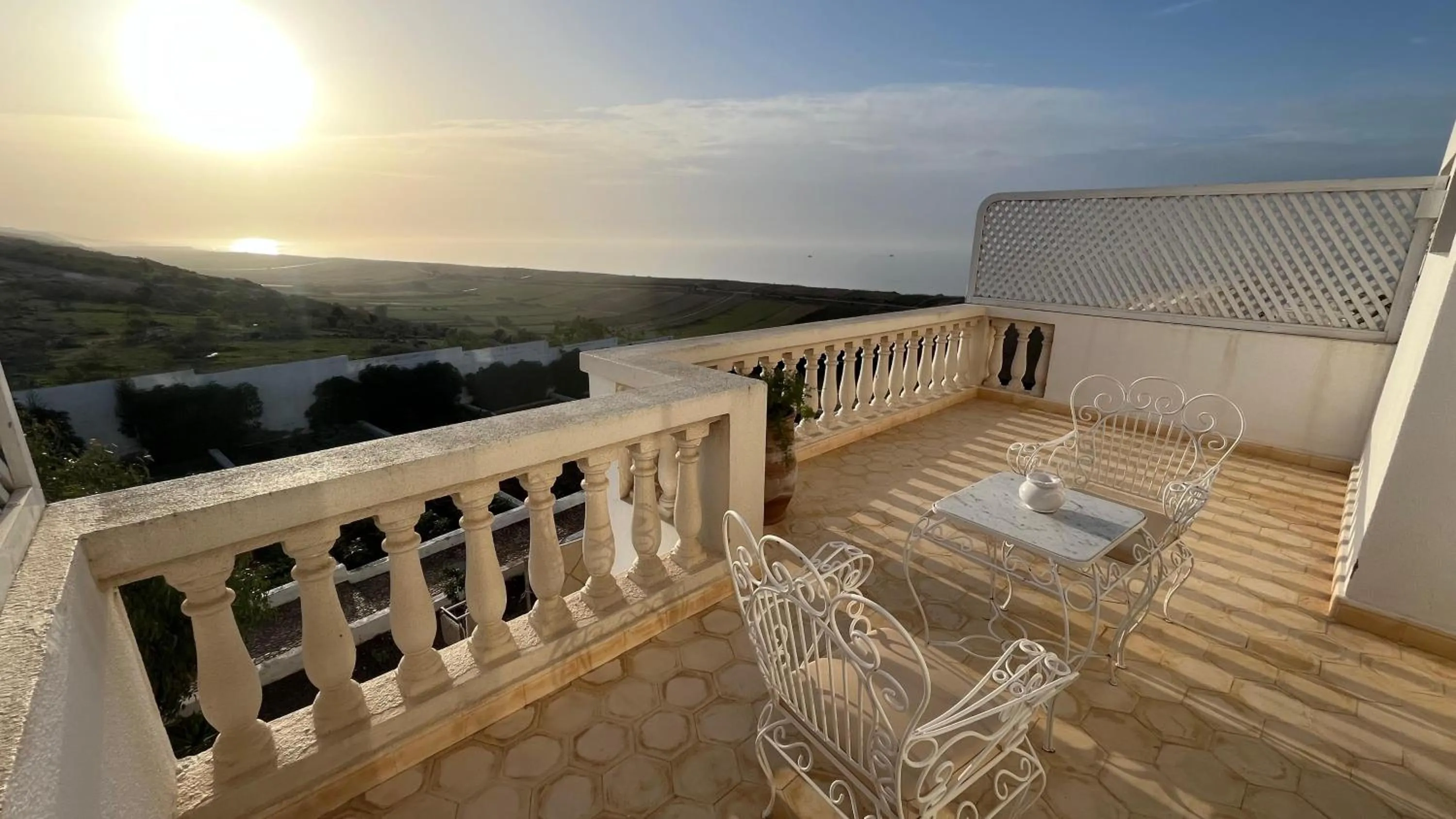 Patio in Villa La Falaise