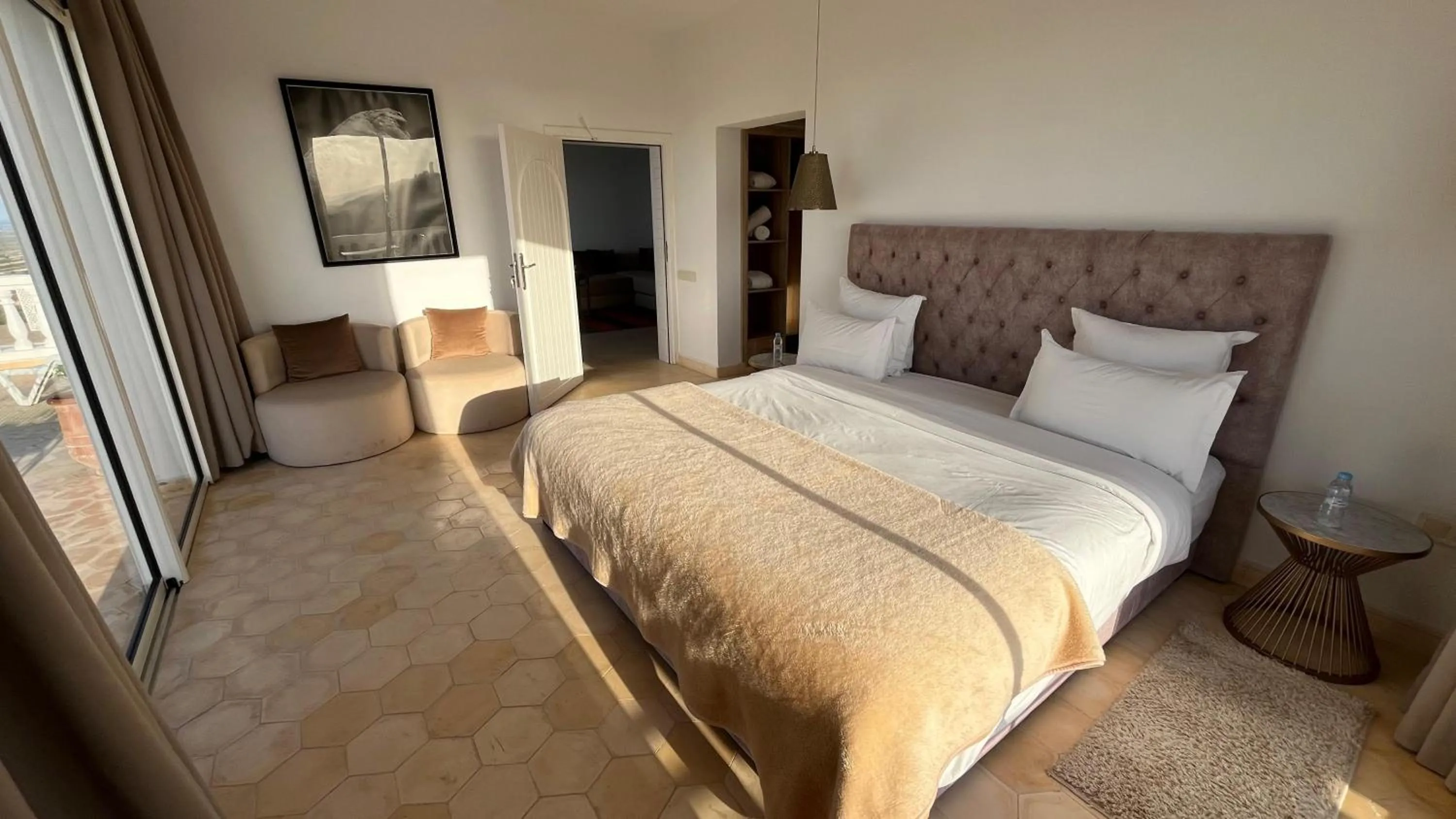 Bed in Villa La Falaise