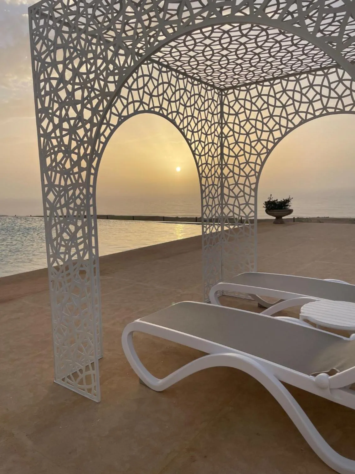 Natural landscape in Villa La Falaise