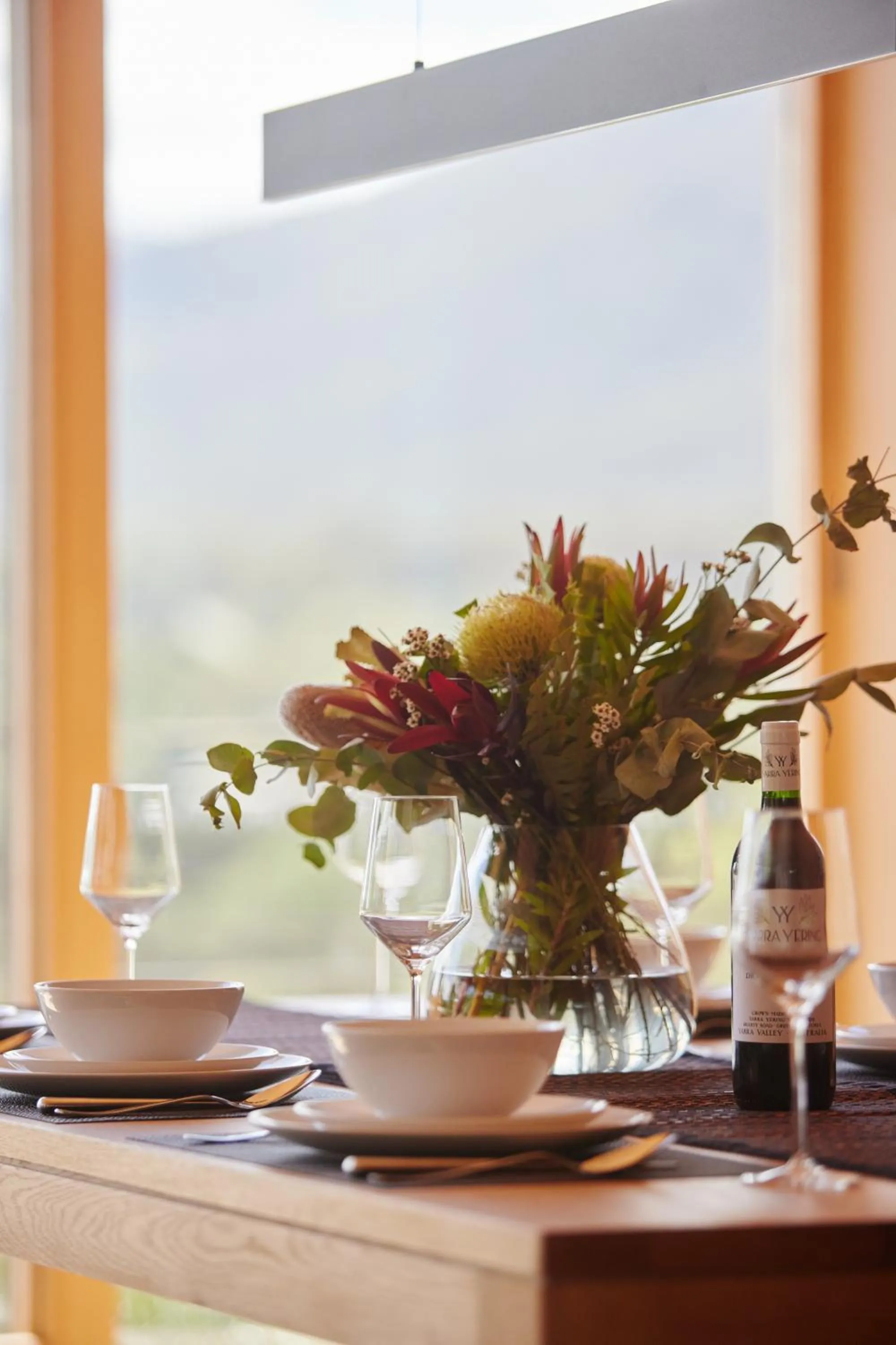 Dining area in Jacquina - Yarra Valley