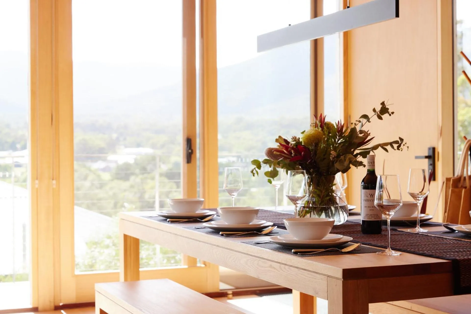 Dining area in Jacquina - Yarra Valley