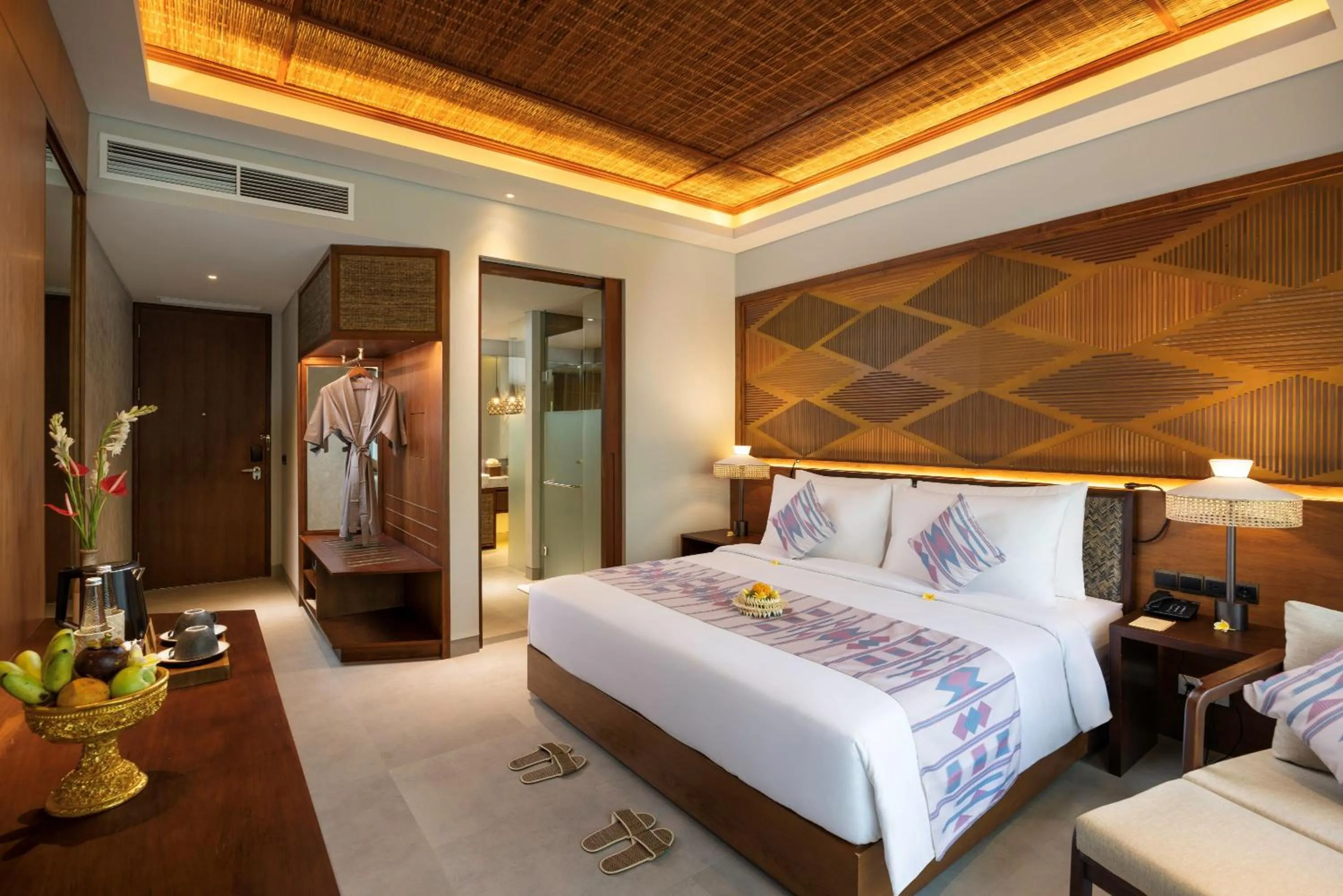 Bed in The Hava Ubud A Pramana Experience