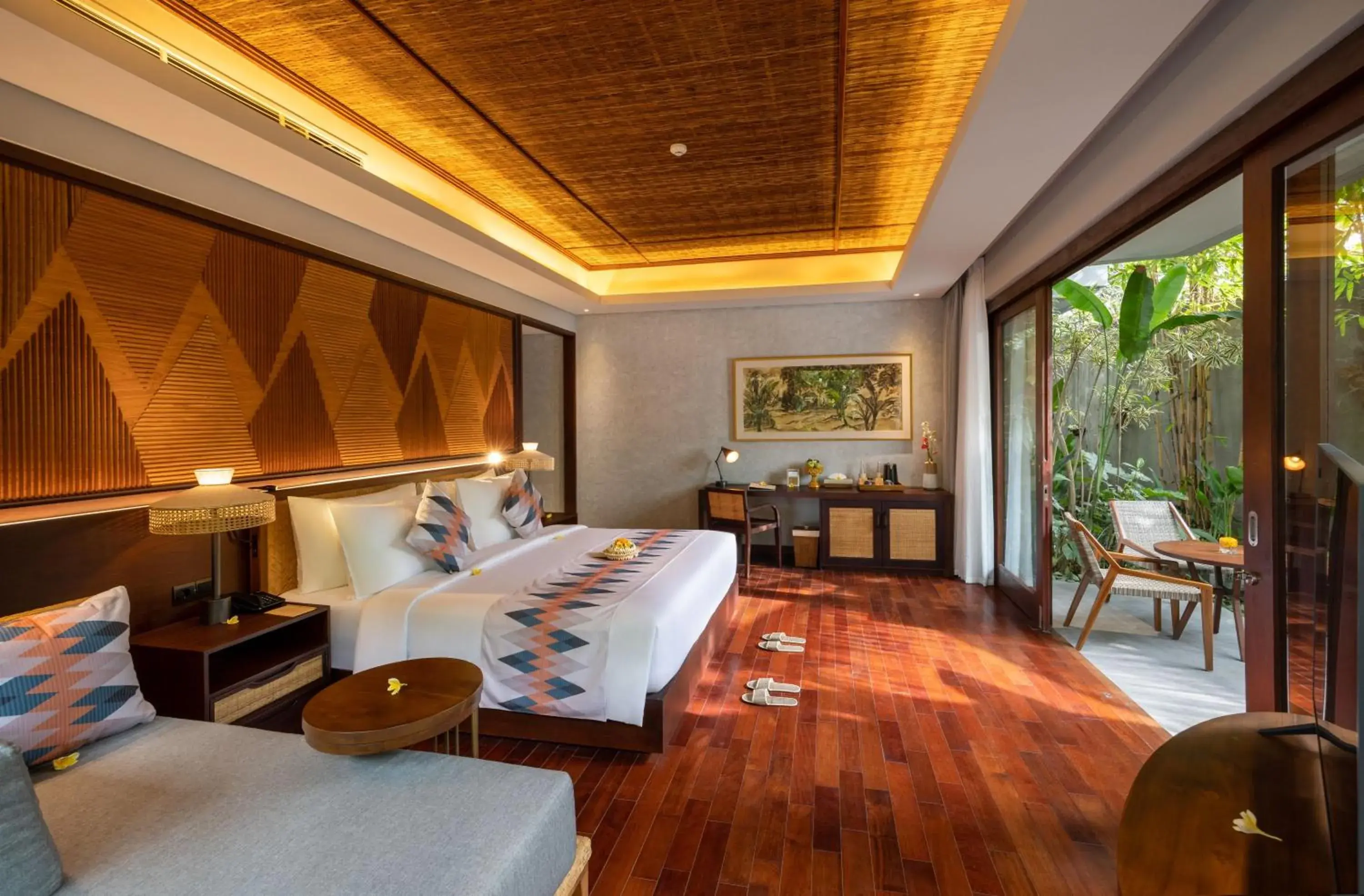Bed in The Hava Ubud A Pramana Experience Bed in The Hava Ubud A Pramana Experience
