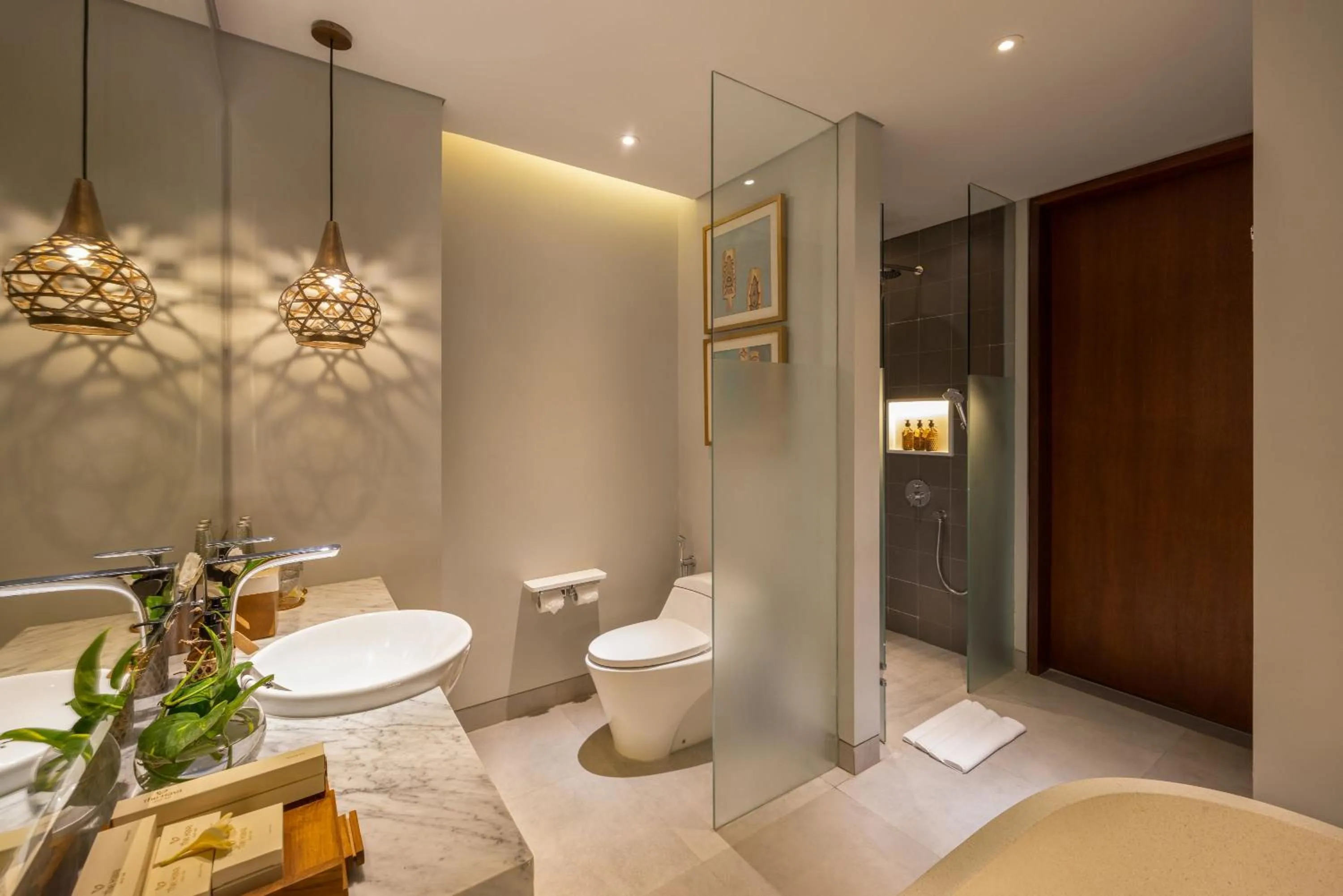 Bathroom in The Hava Ubud A Pramana Experience