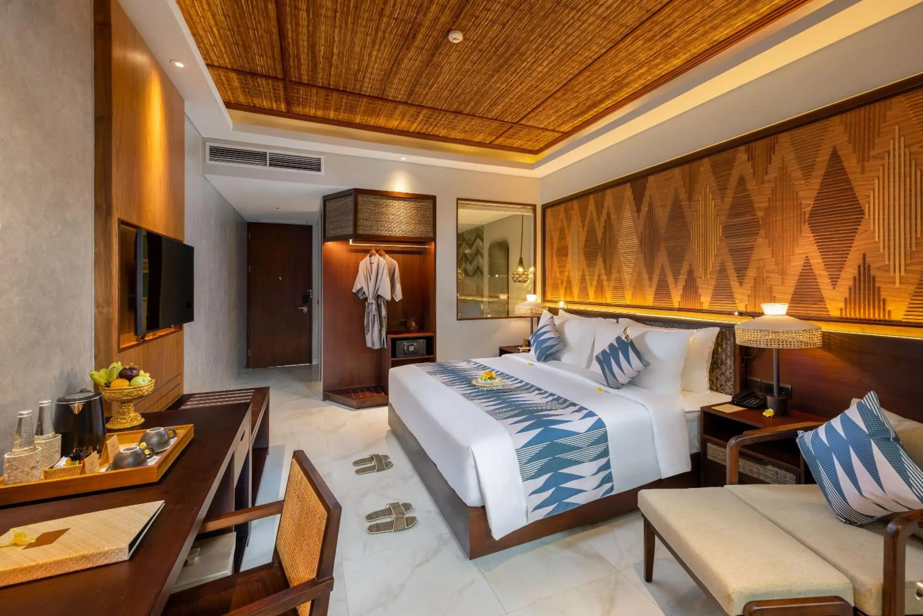 Bed in The Hava Ubud A Pramana Experience Bed in The Hava Ubud A Pramana Experience