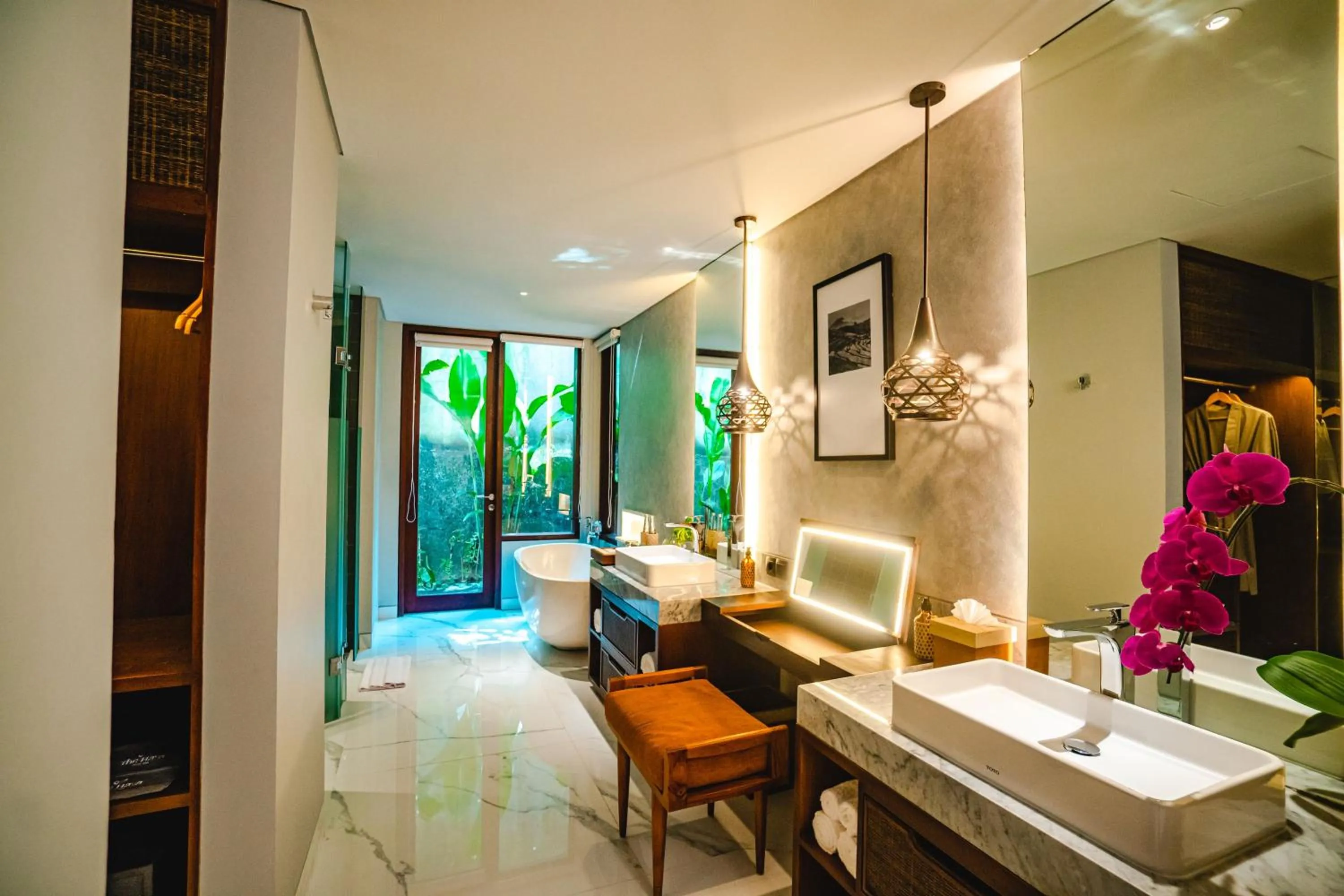 Bathroom in The Hava Ubud A Pramana Experience
