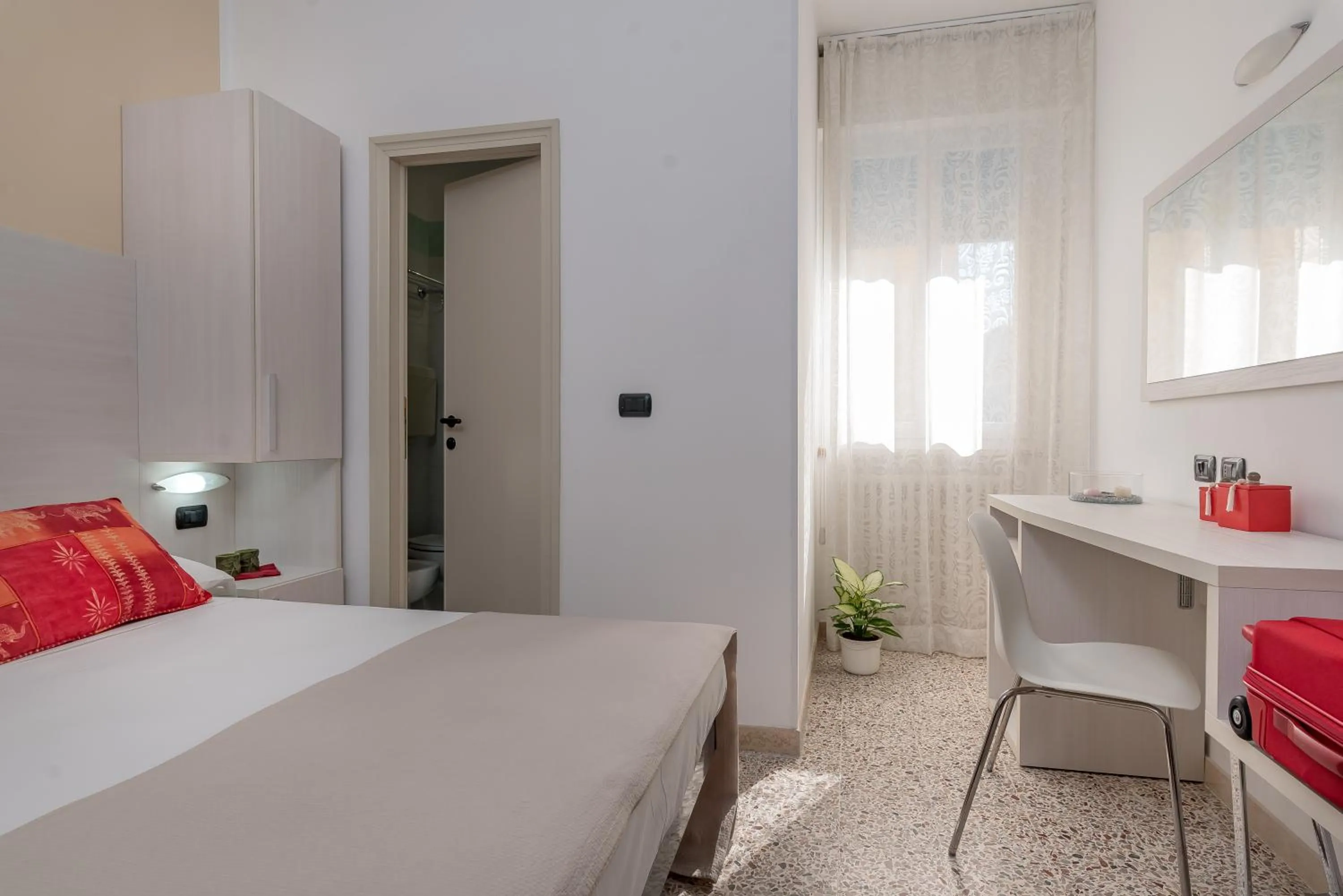 Decorative detail, Bed in Hotel Maria Serena