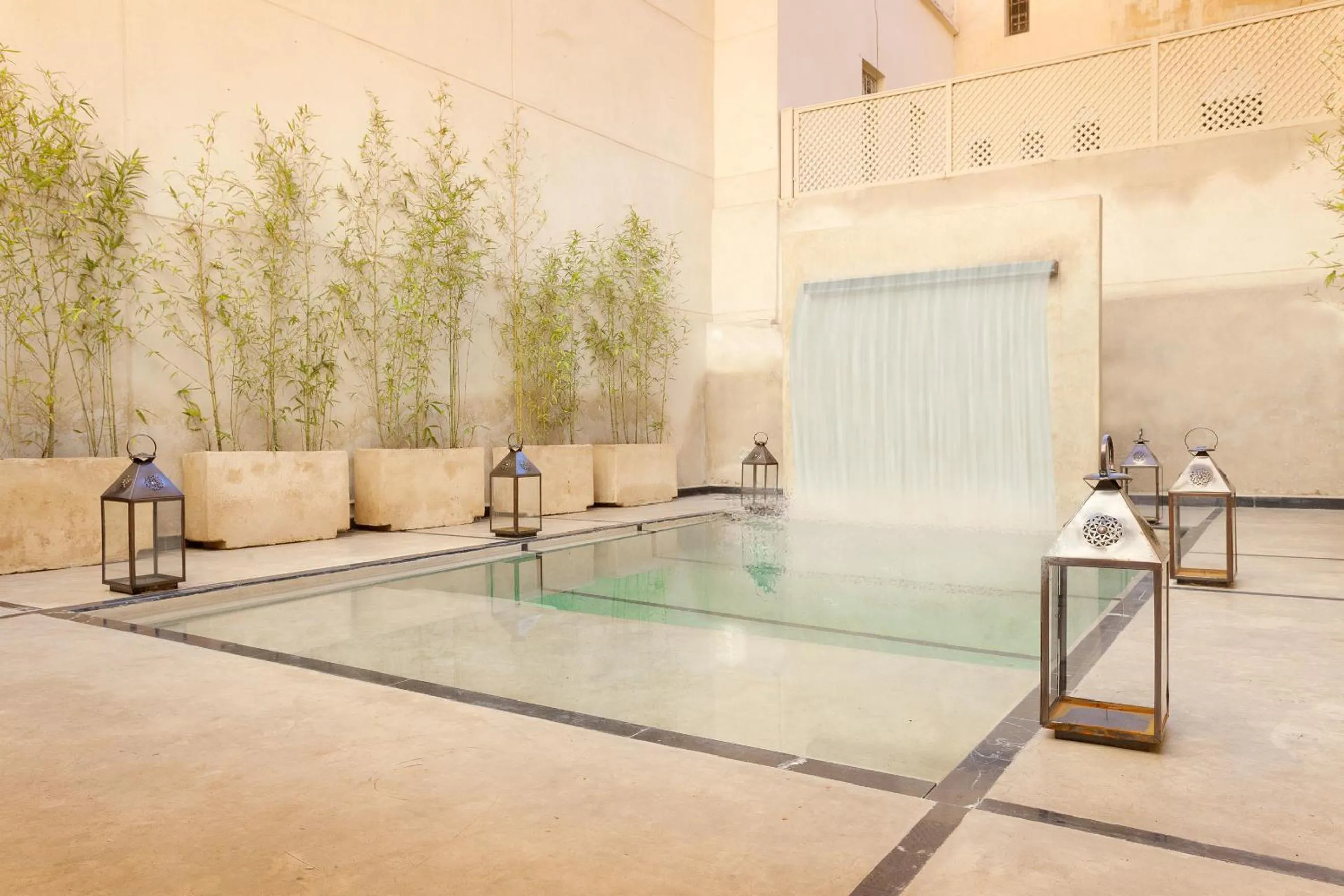 Pool view in Riad Palais Bahia Fes