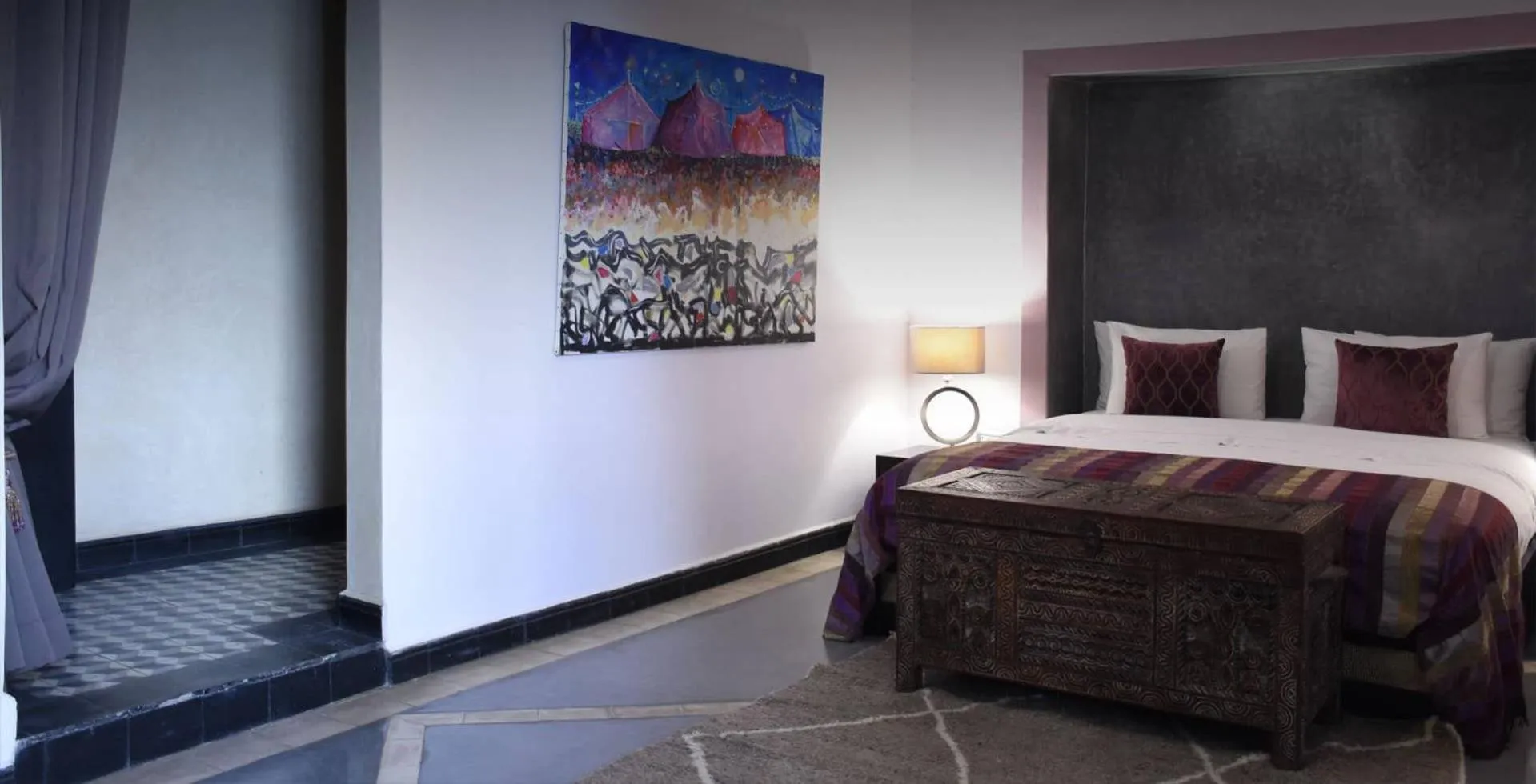 Bedroom, Bed in Riad Palais Bahia Fes