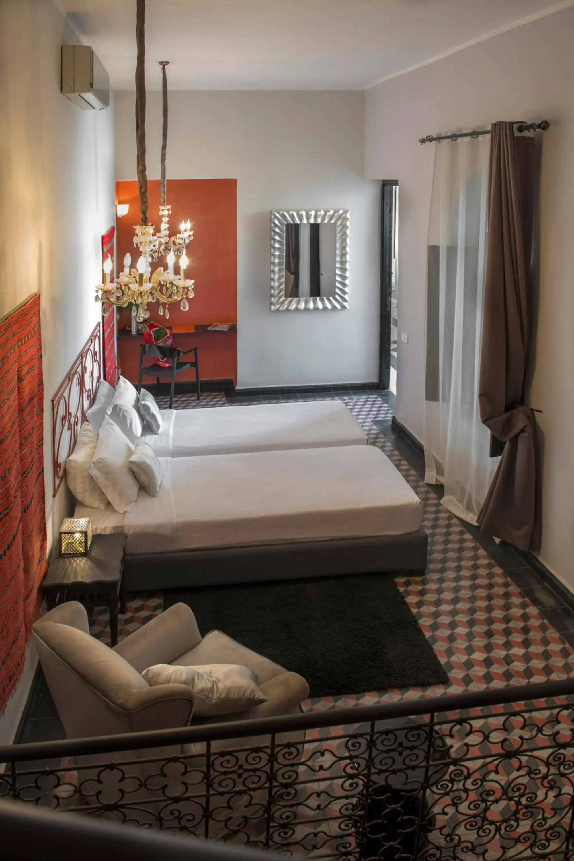 Standard Twin Room - single occupancy in Riad Palais Bahia Fes Standard Twin Room - single occupancy in Riad Palais Bahia Fes