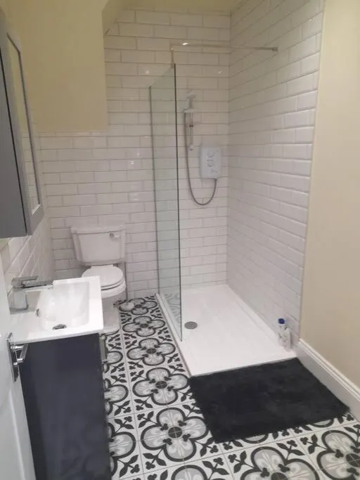Shower in Kirkcudbright Holiday Apartments - Apartment F