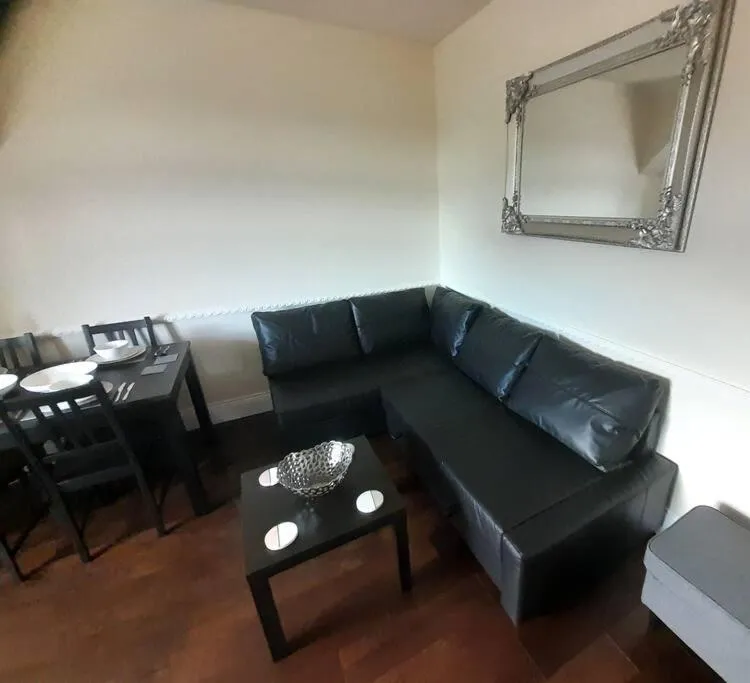 Living room in Kirkcudbright Holiday Apartments - Apartment F