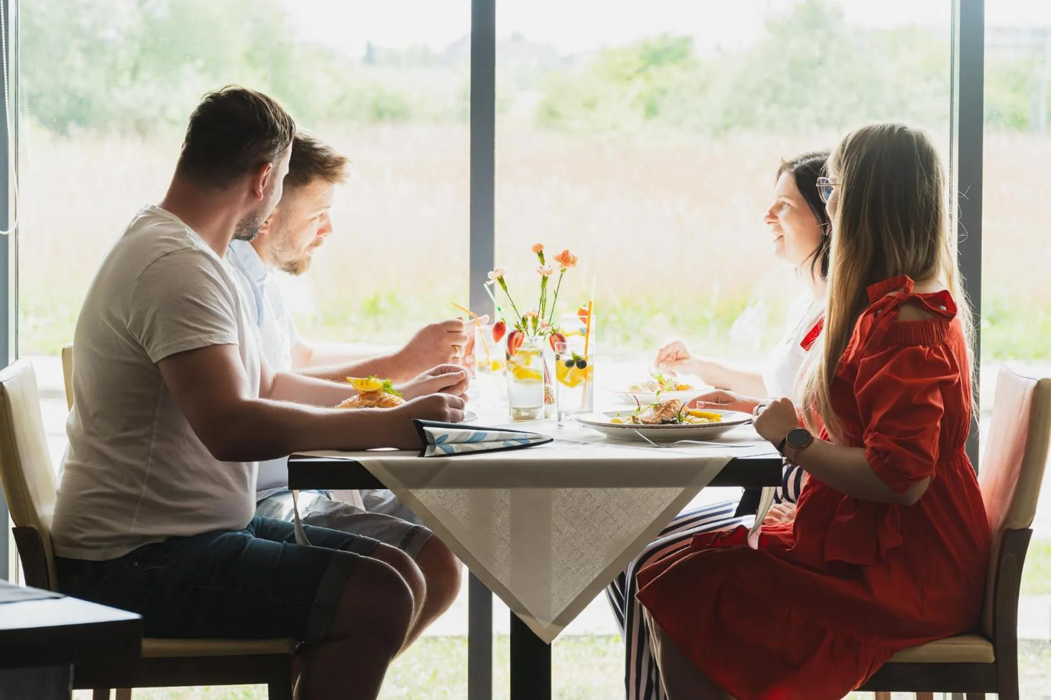 Restaurant/places to eat in Blue&Green Baltic Hotel mediSPA&fit