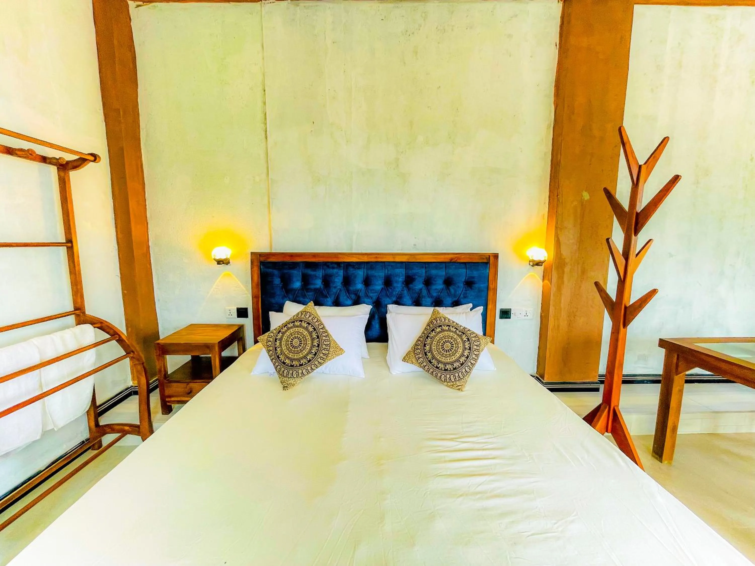 Bed in Blowhole Unawatuna