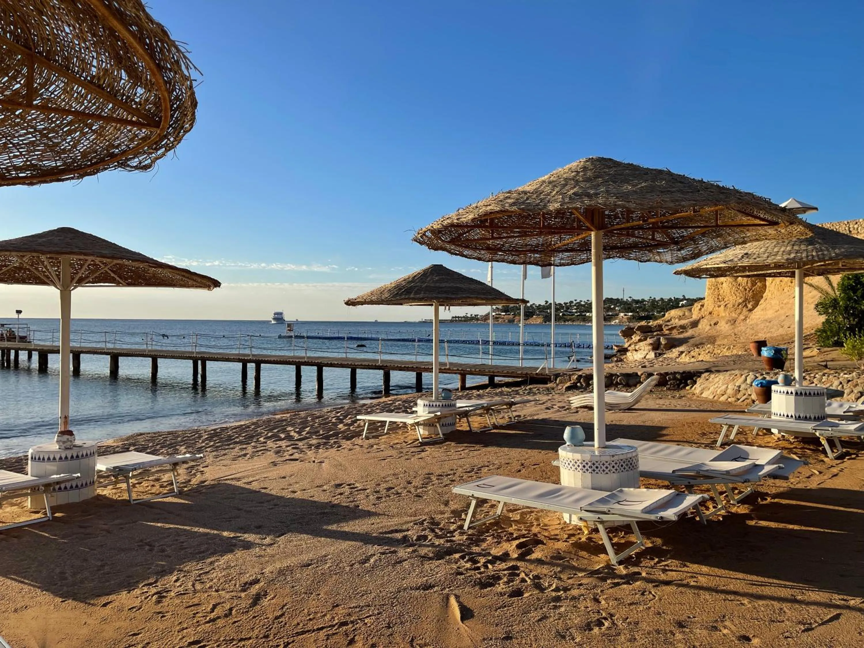 Beach in Elisir SPA & Hotel at Sheikh coast