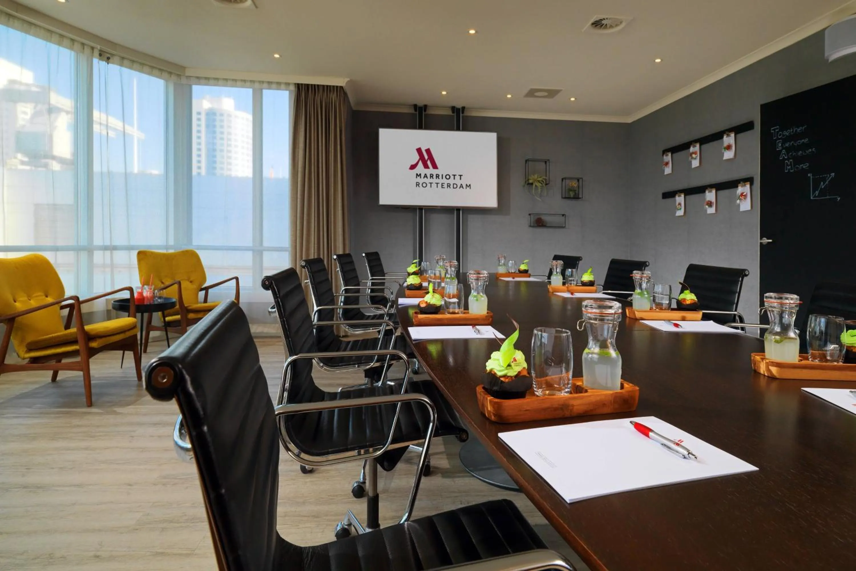 Meeting/conference room in Rotterdam Marriott Hotel