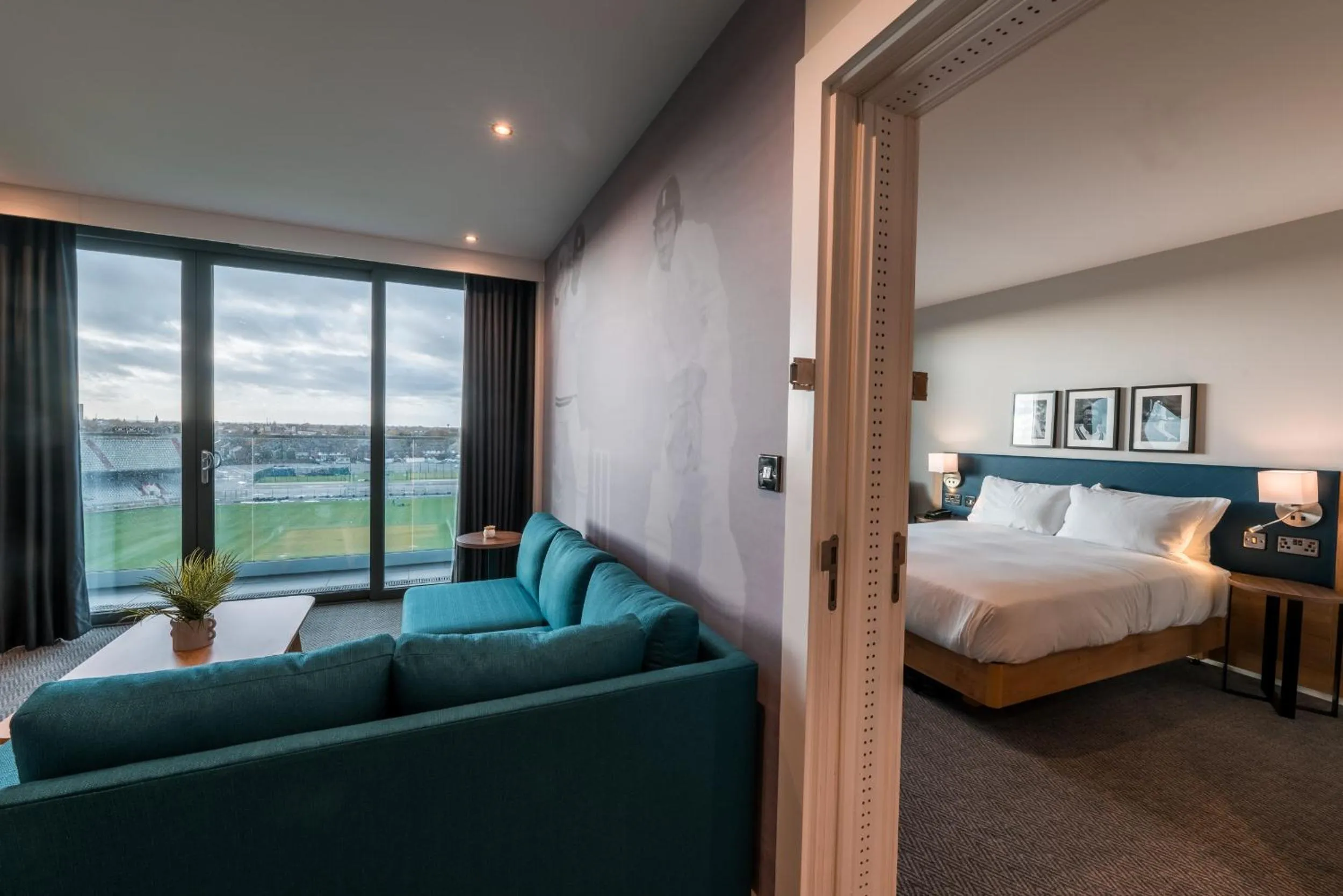 Bed in Hilton Garden Inn Manchester Emirates Old Trafford