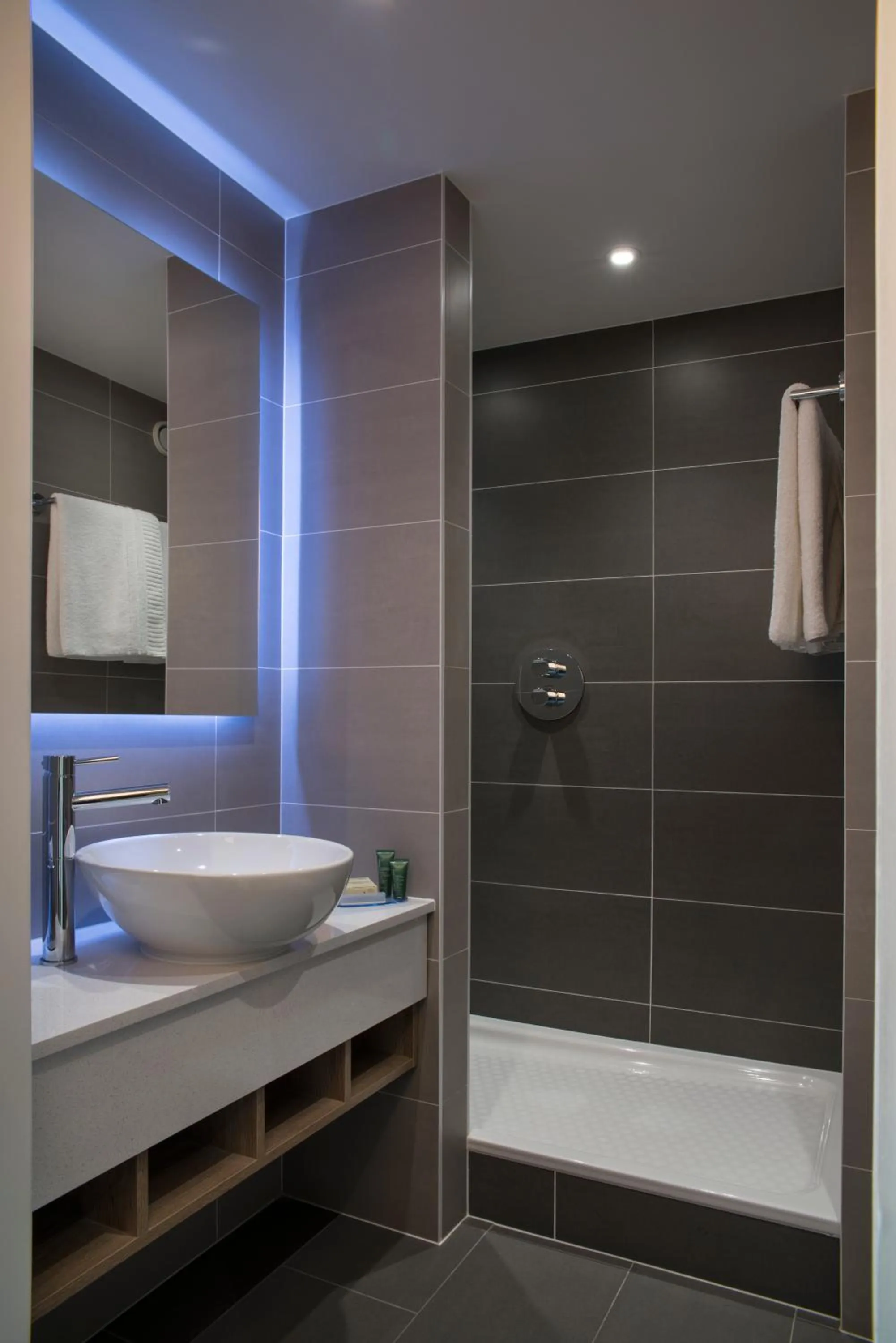 Bathroom in Hilton Garden Inn Manchester Emirates Old Trafford