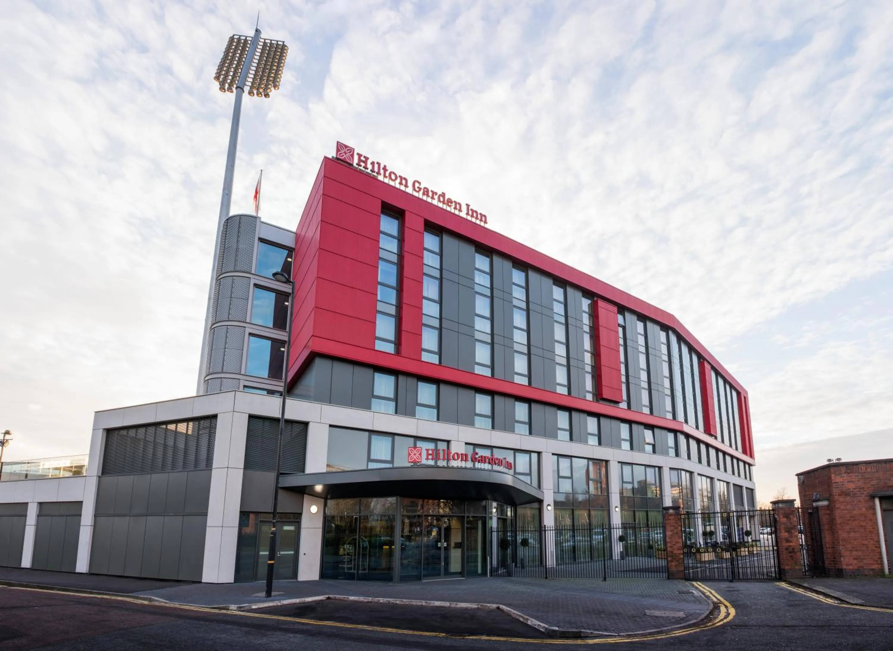 Property building in Hilton Garden Inn Manchester Emirates Old Trafford