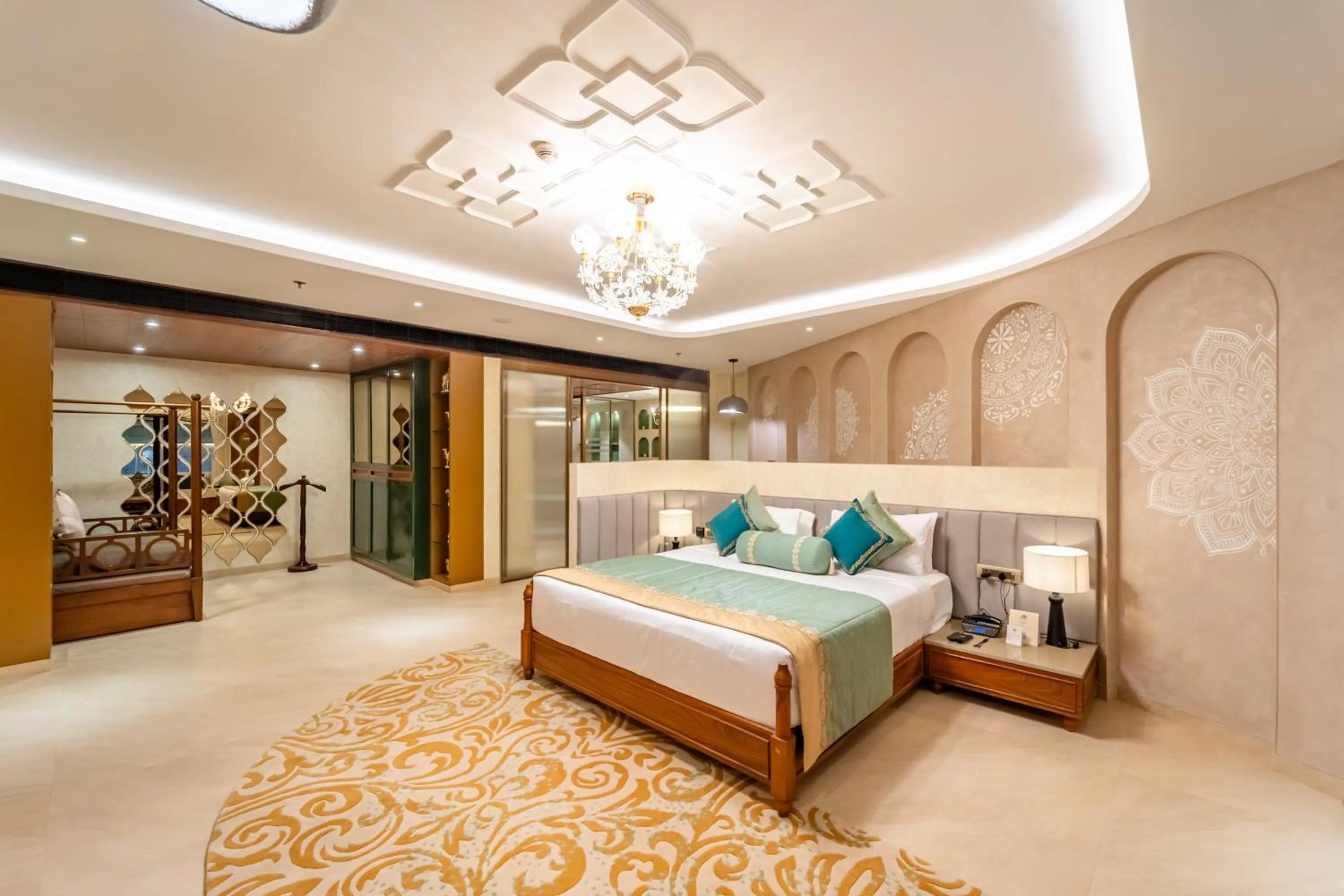 Bedroom, Bed in Sayaji Indore