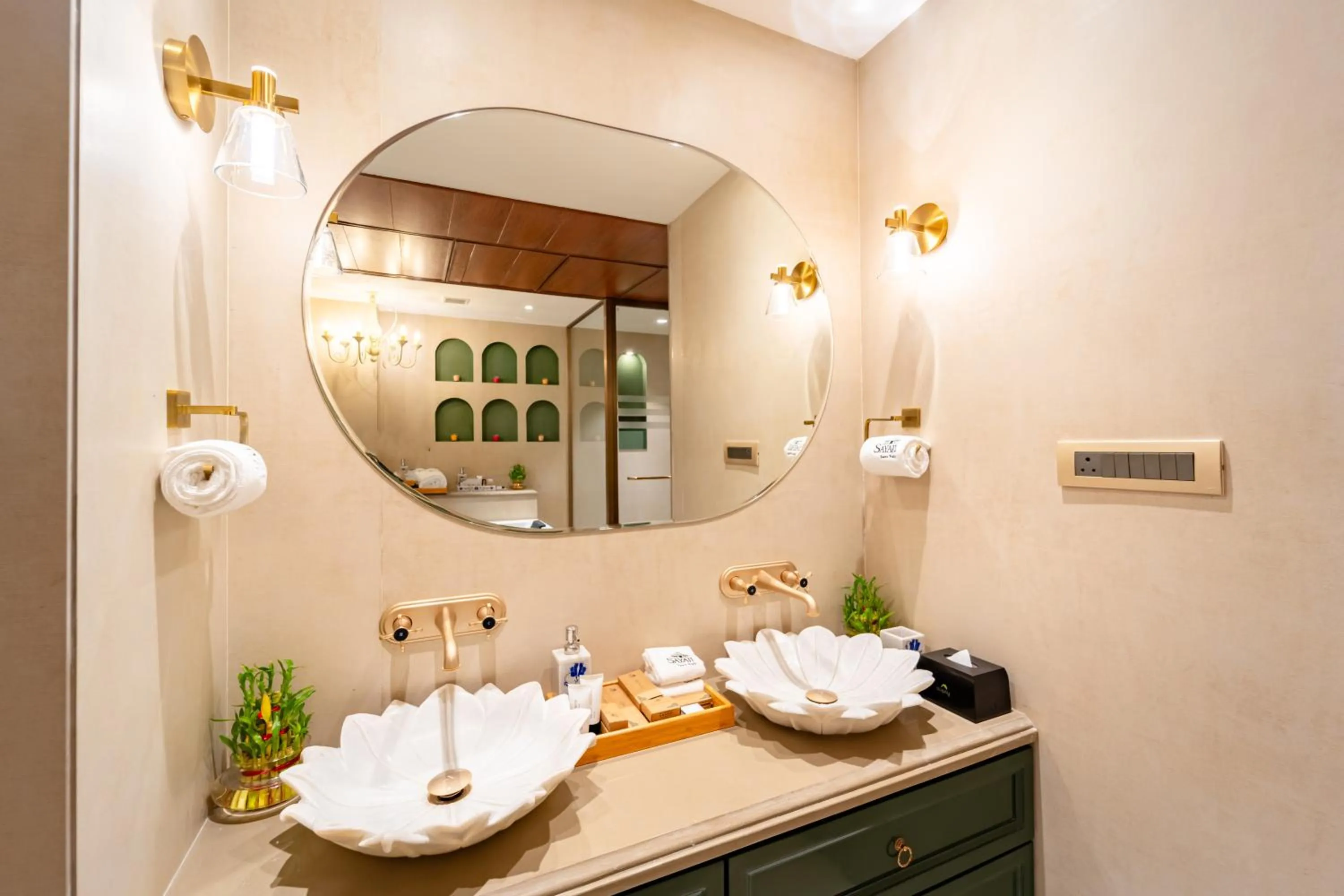 Bathroom in Sayaji Indore