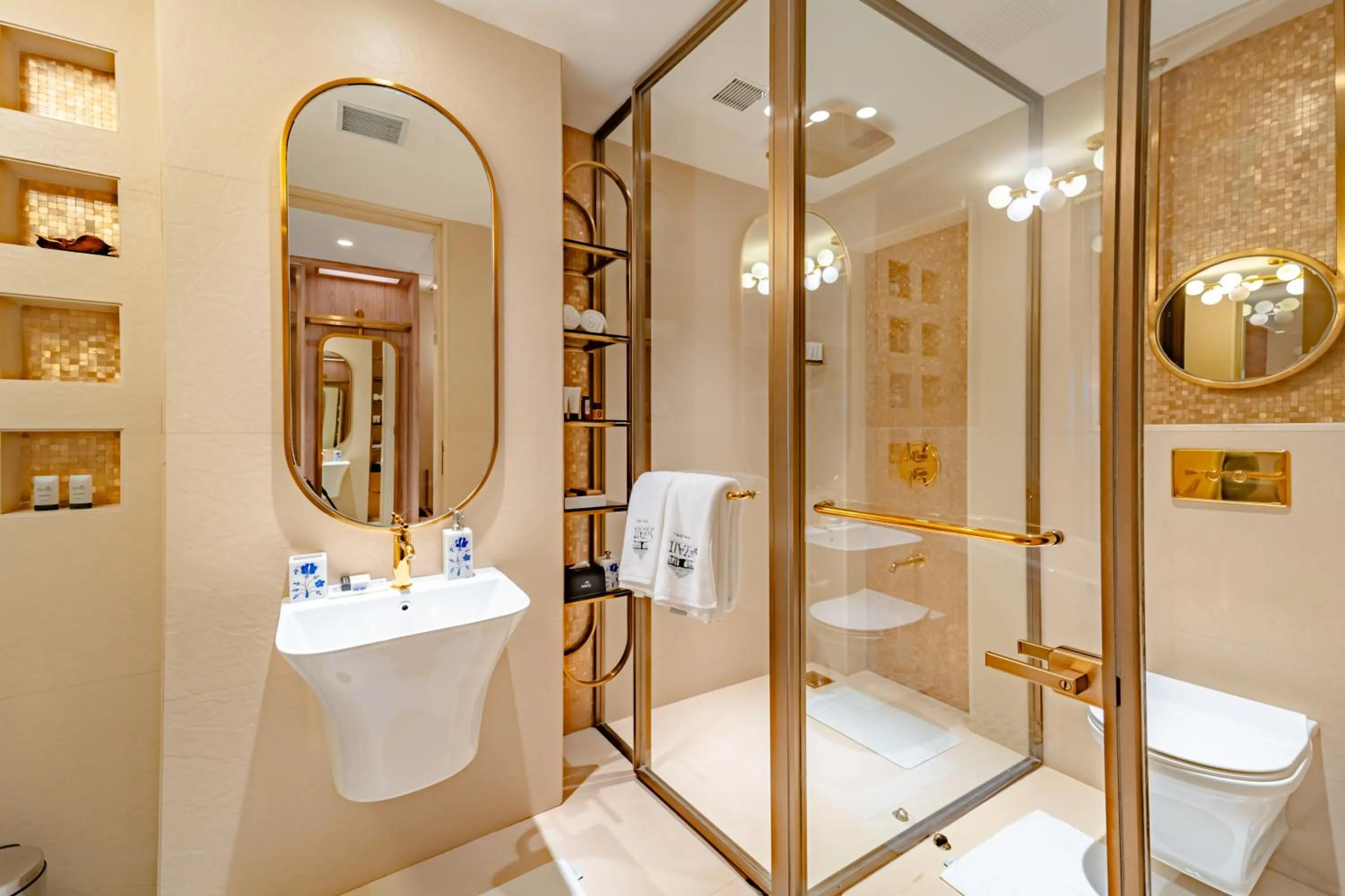 Bathroom in Sayaji Indore