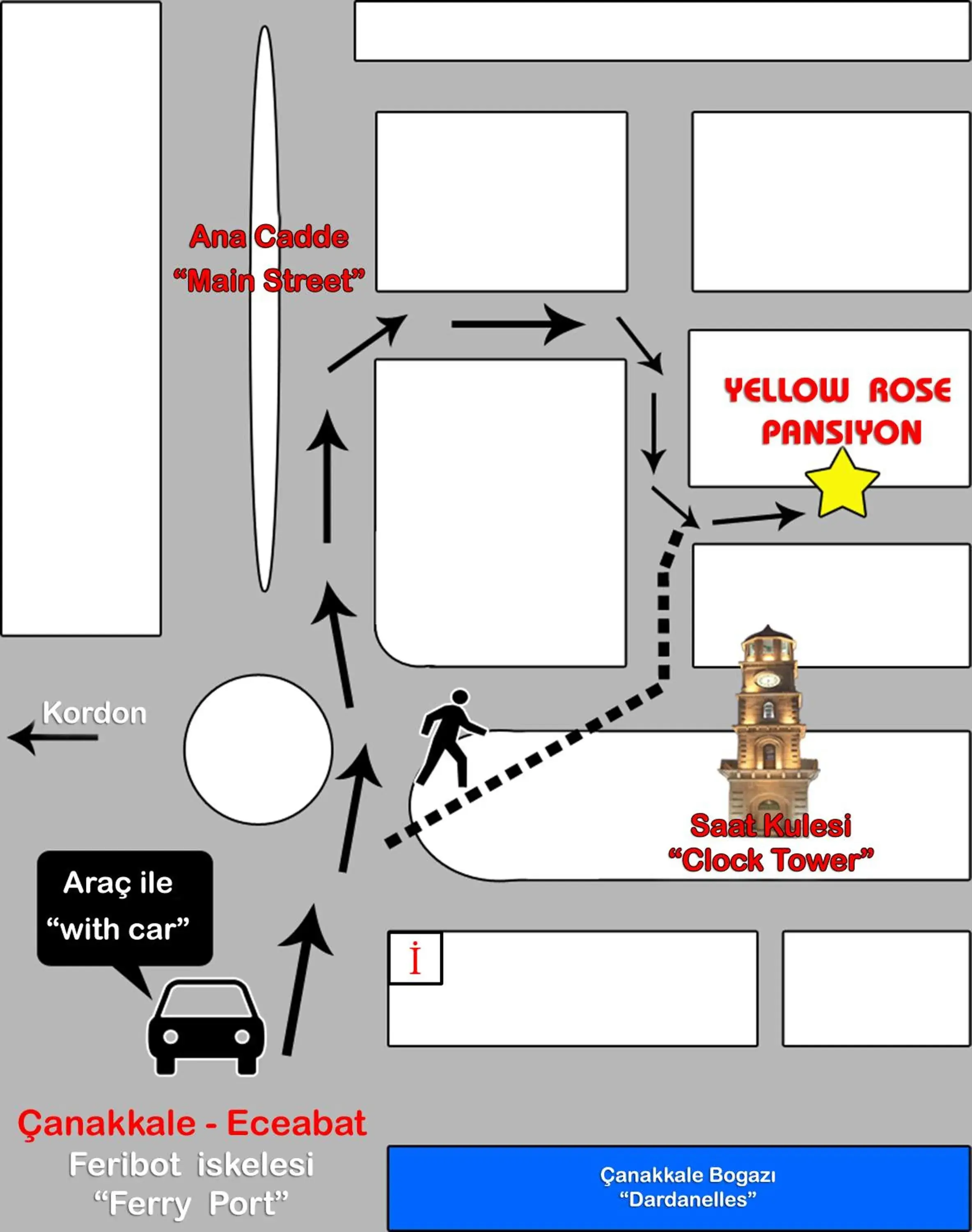 Facade/entrance in Yellow Rose Pansiyon Facade/entrance in Yellow Rose Pansiyon