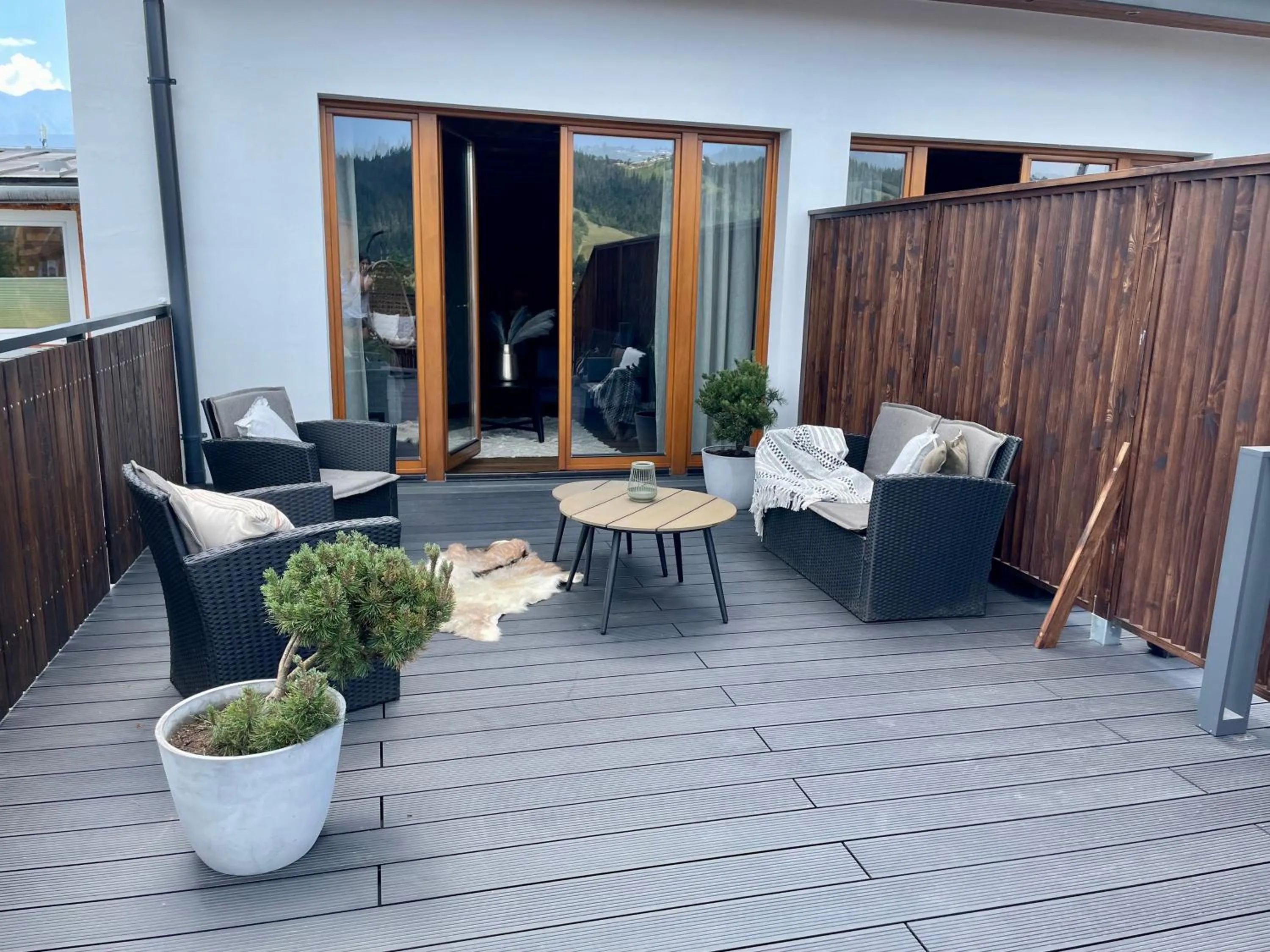 Balcony/Terrace in Apartamenty i Pokoje Krupówki 49