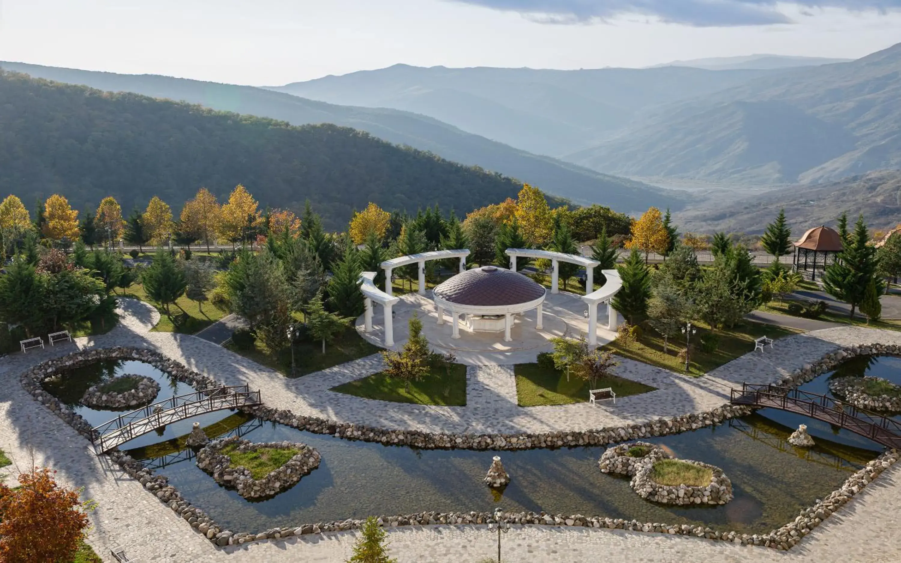 Inner courtyard view in Shamakhi Palace Sharadil Inner courtyard view in Shamakhi Palace Sharadil