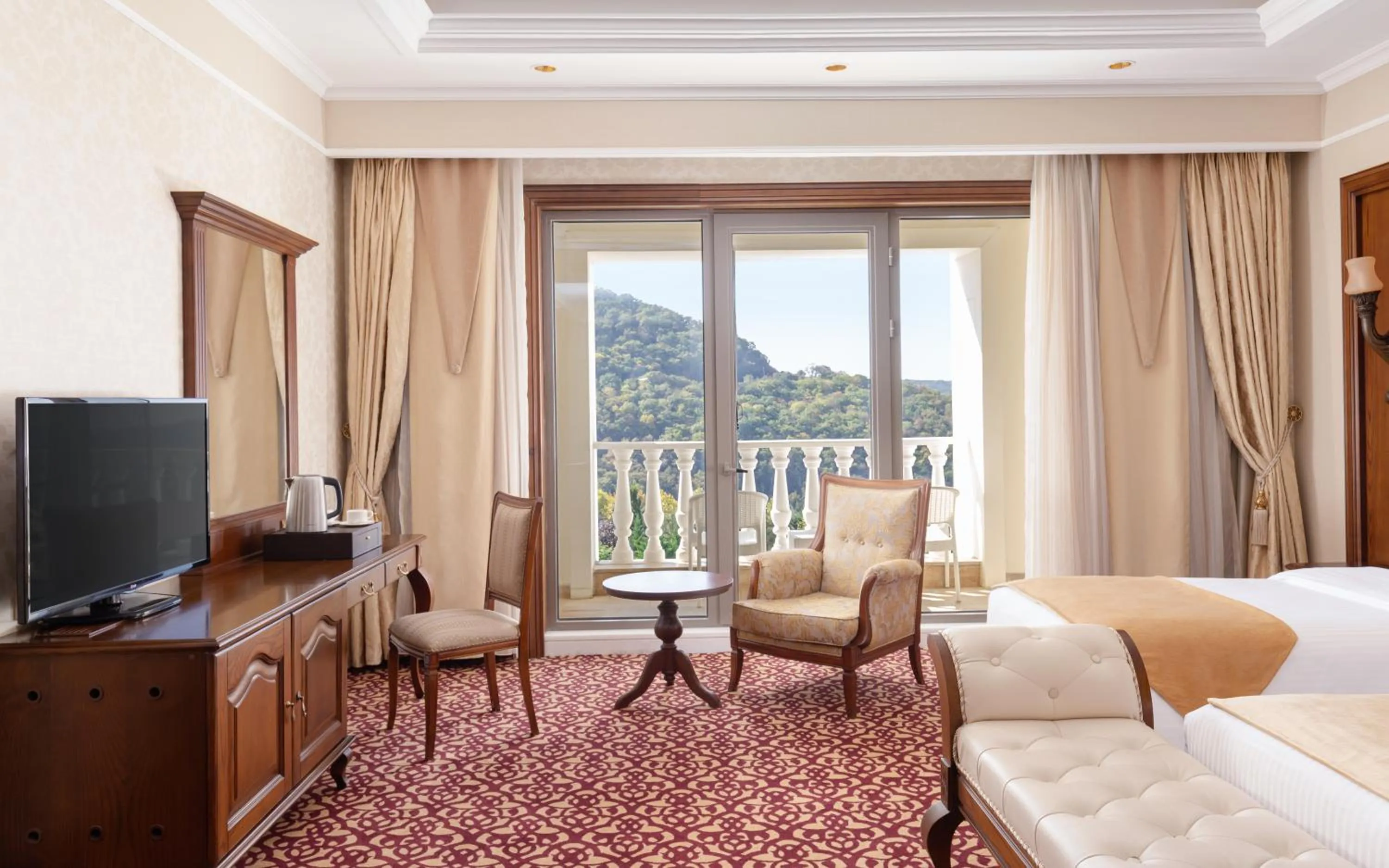 Bedroom, Bed in Shamakhi Palace Sharadil