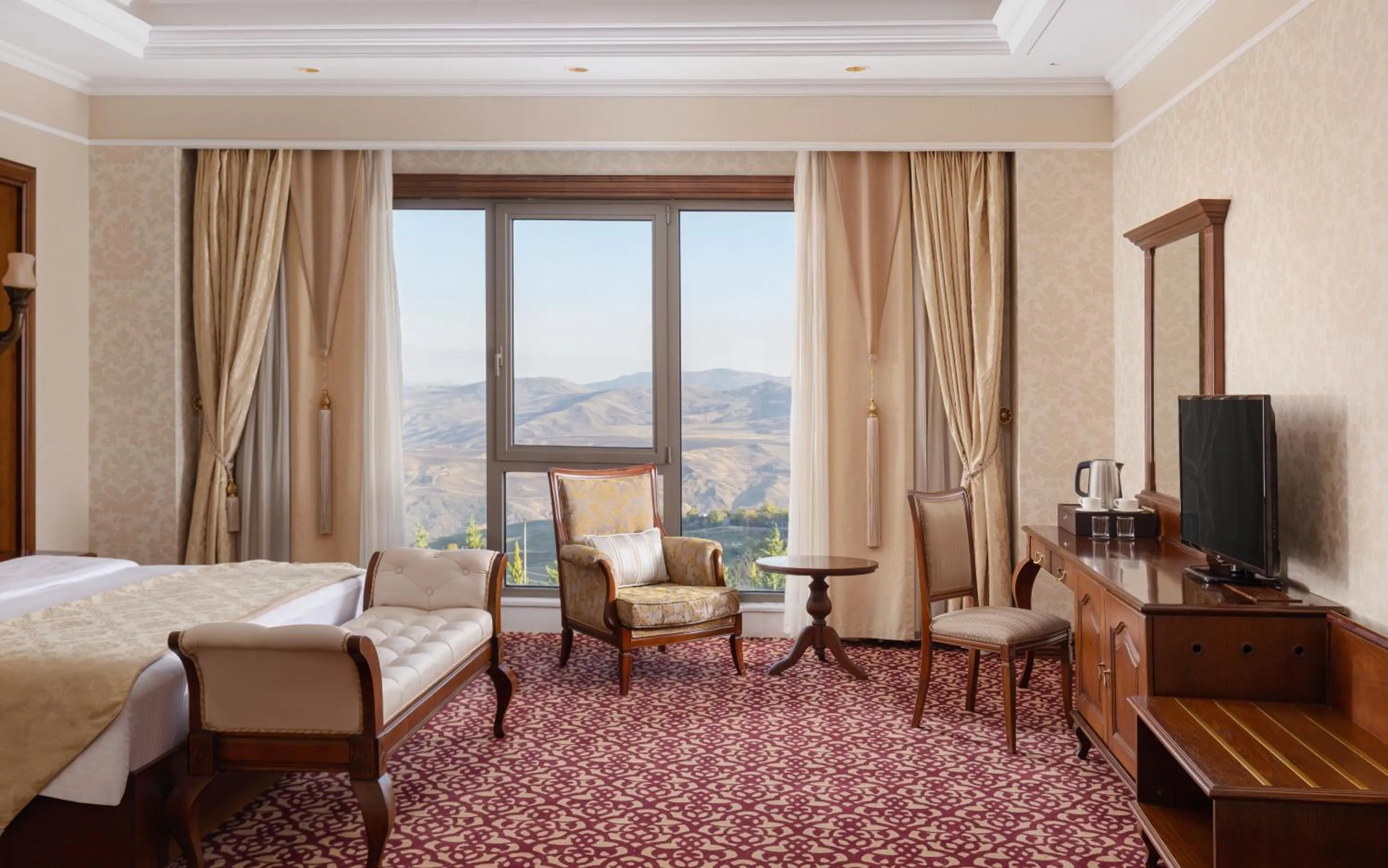 Bedroom, Bed in Shamakhi Palace Sharadil