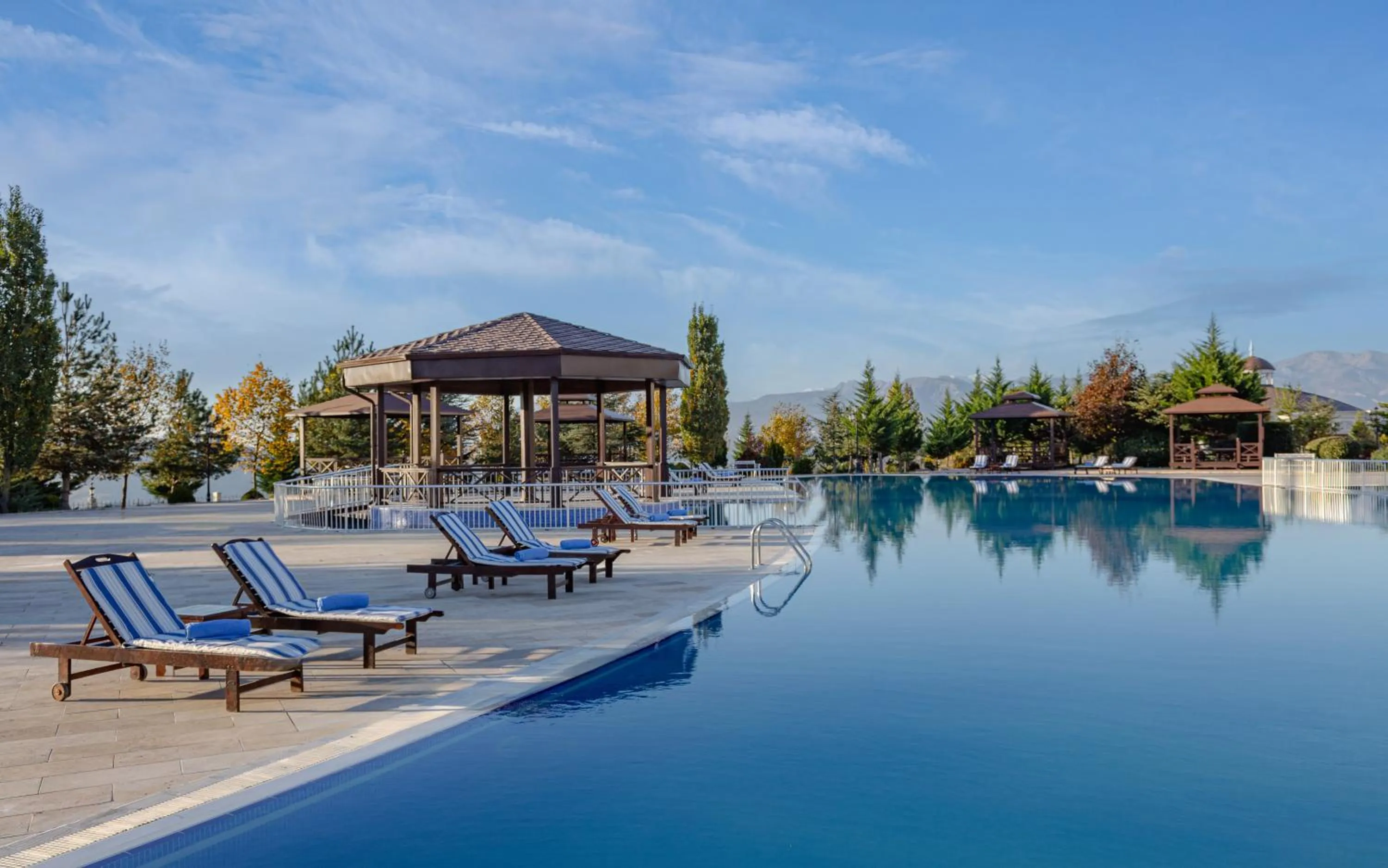 Swimming pool in Shamakhi Palace Sharadil