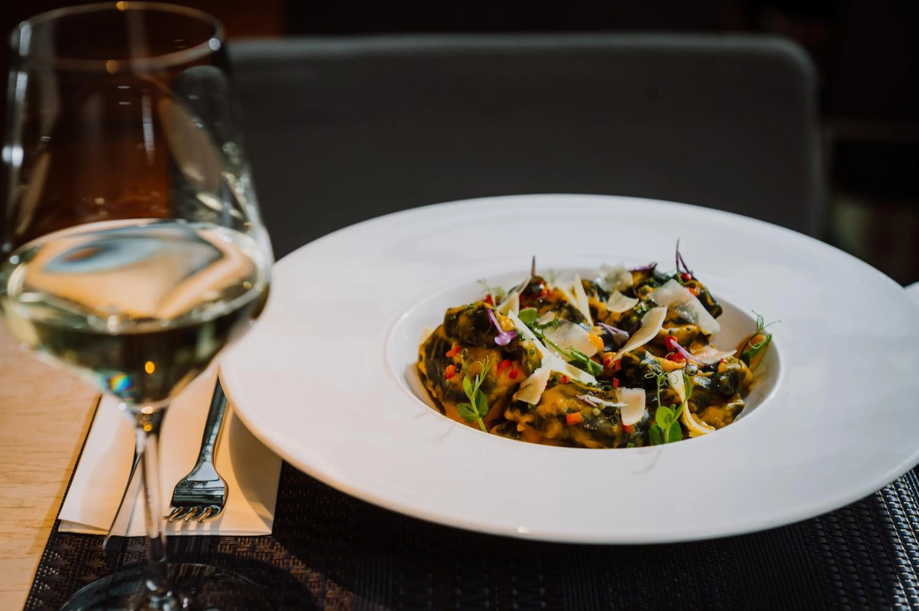 Food and drinks in Villa Csonka by Privo