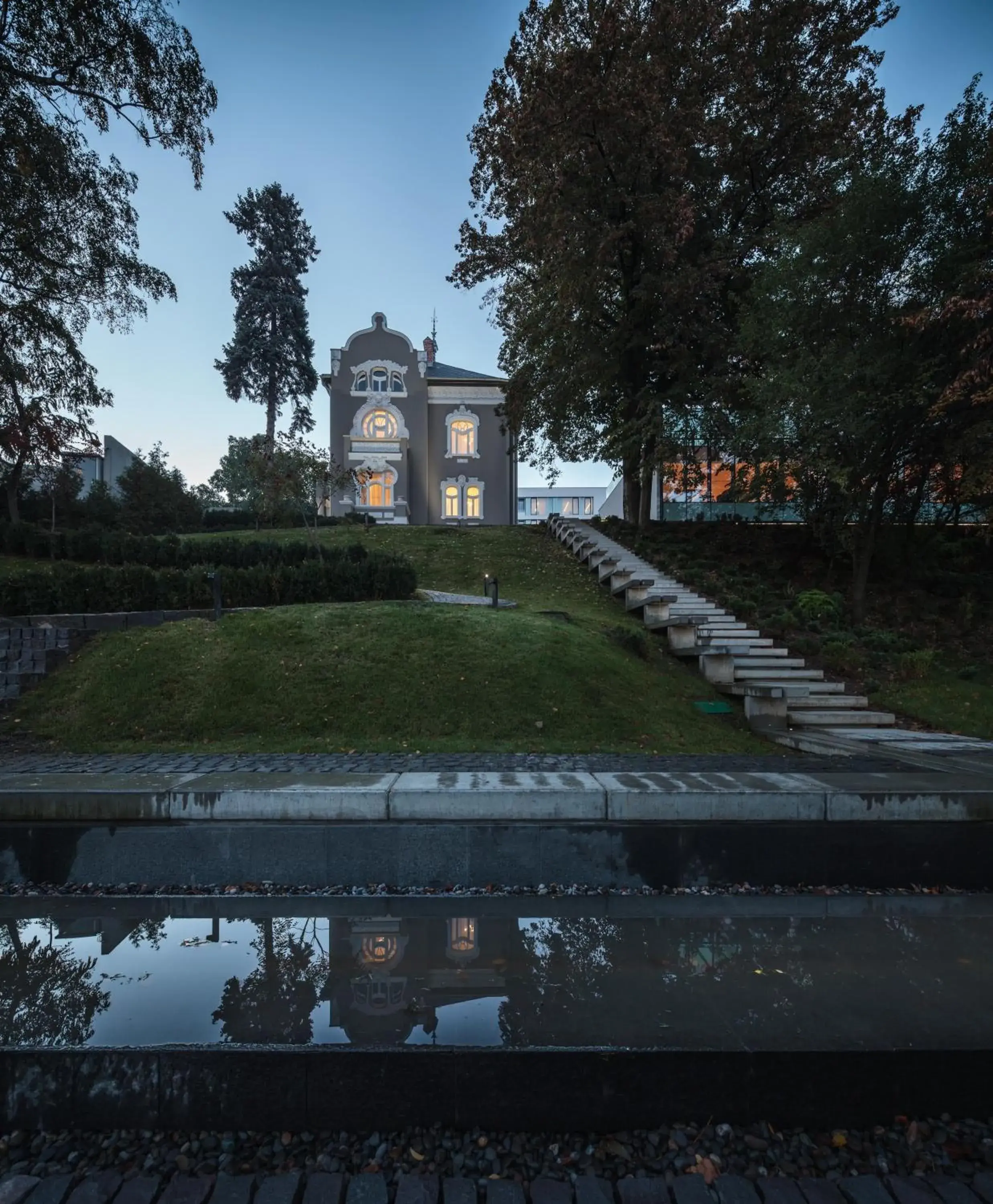 Facade/entrance in Villa Csonka by Privo Facade/entrance in Villa Csonka by Privo