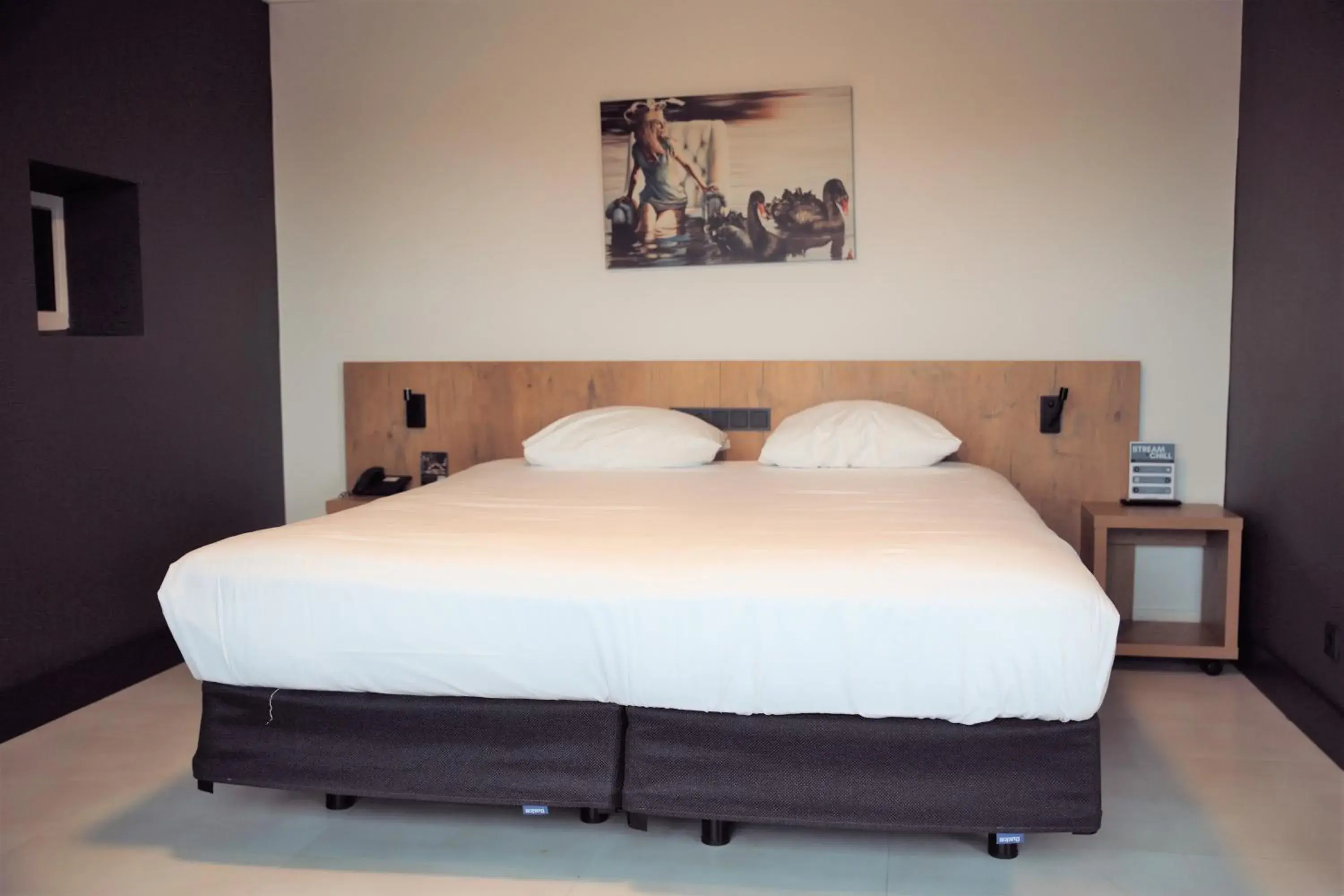 Bed in Hotel Keyser Breda Bed in Hotel Keyser Breda