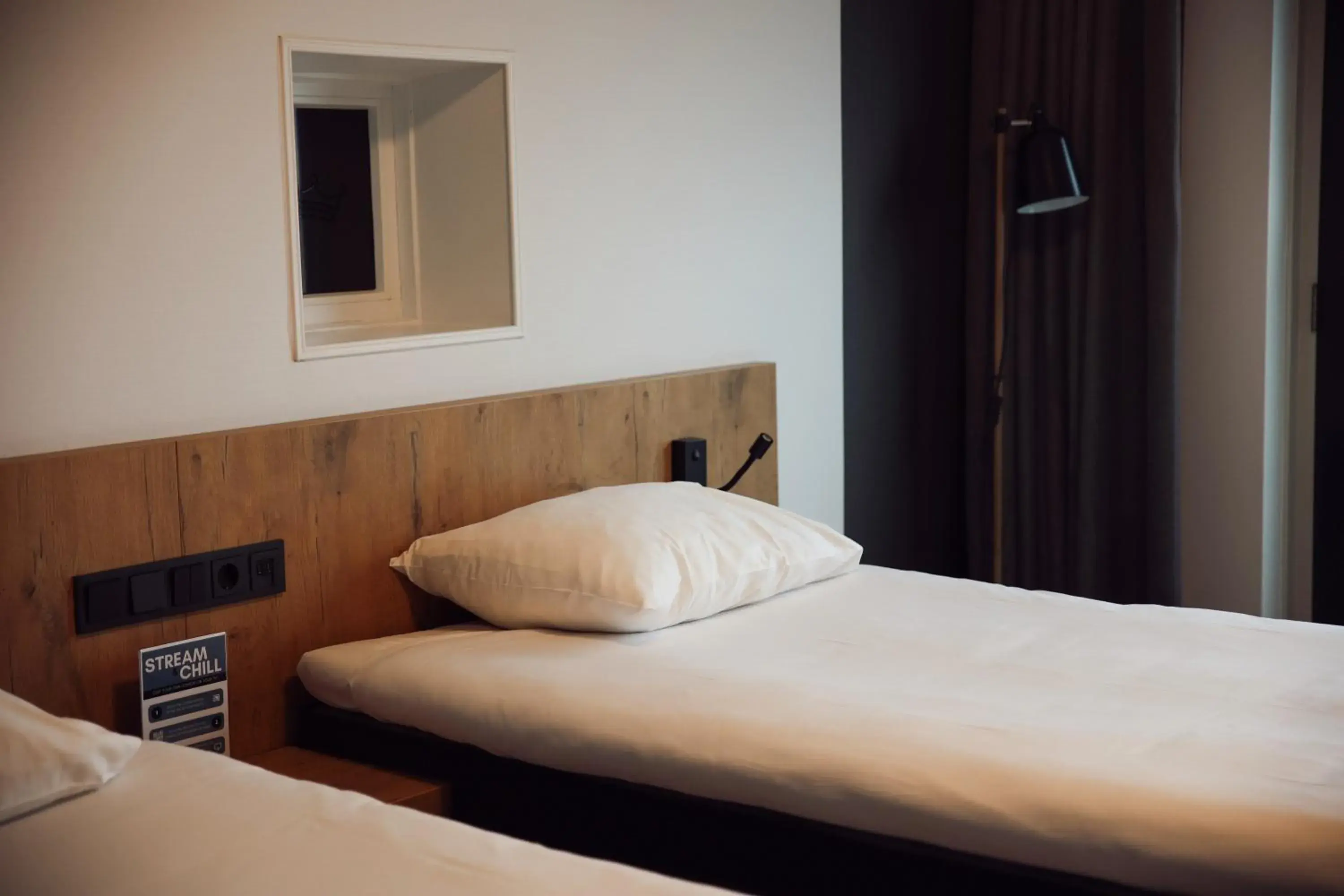 Bed in Hotel Keyser Breda Bed in Hotel Keyser Breda