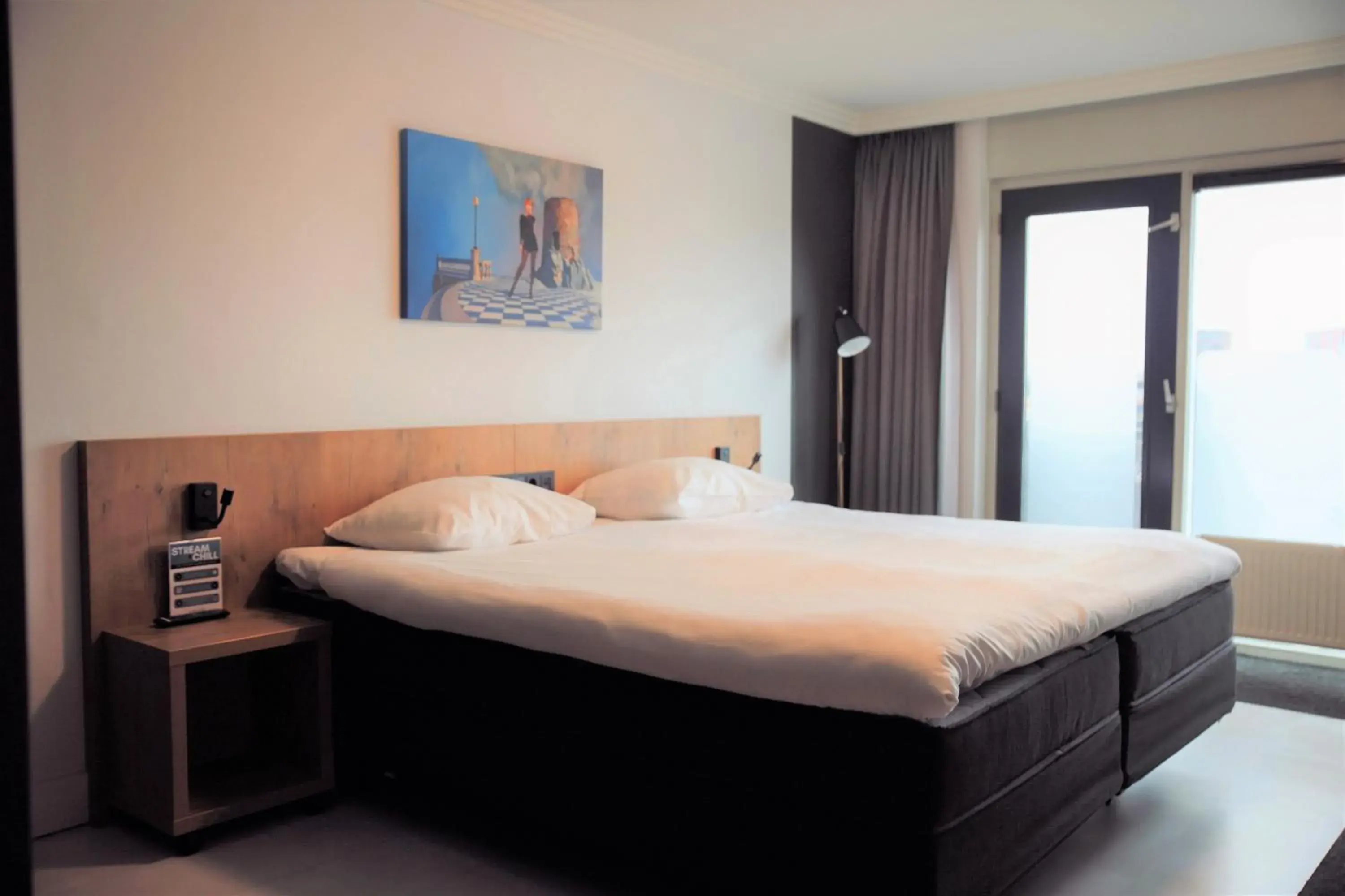 Bed in Hotel Keyser Breda Bed in Hotel Keyser Breda