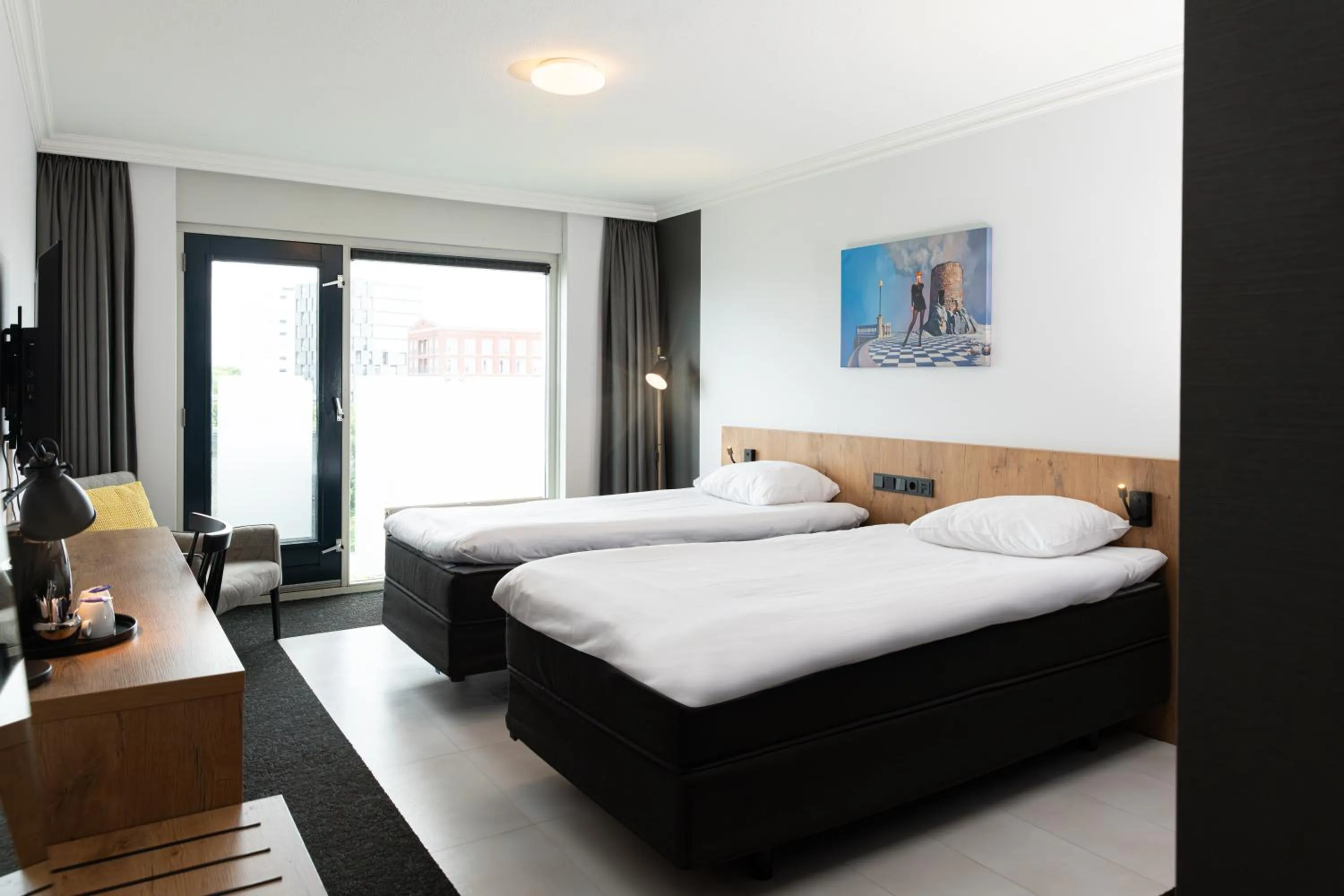 Bed in Hotel Keyser Breda