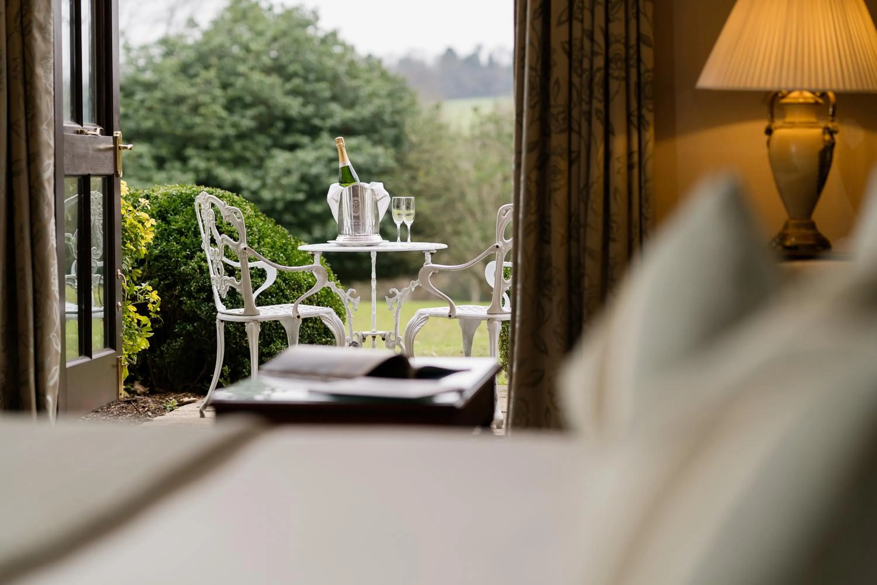 Garden view in Ashdown Park Hotel