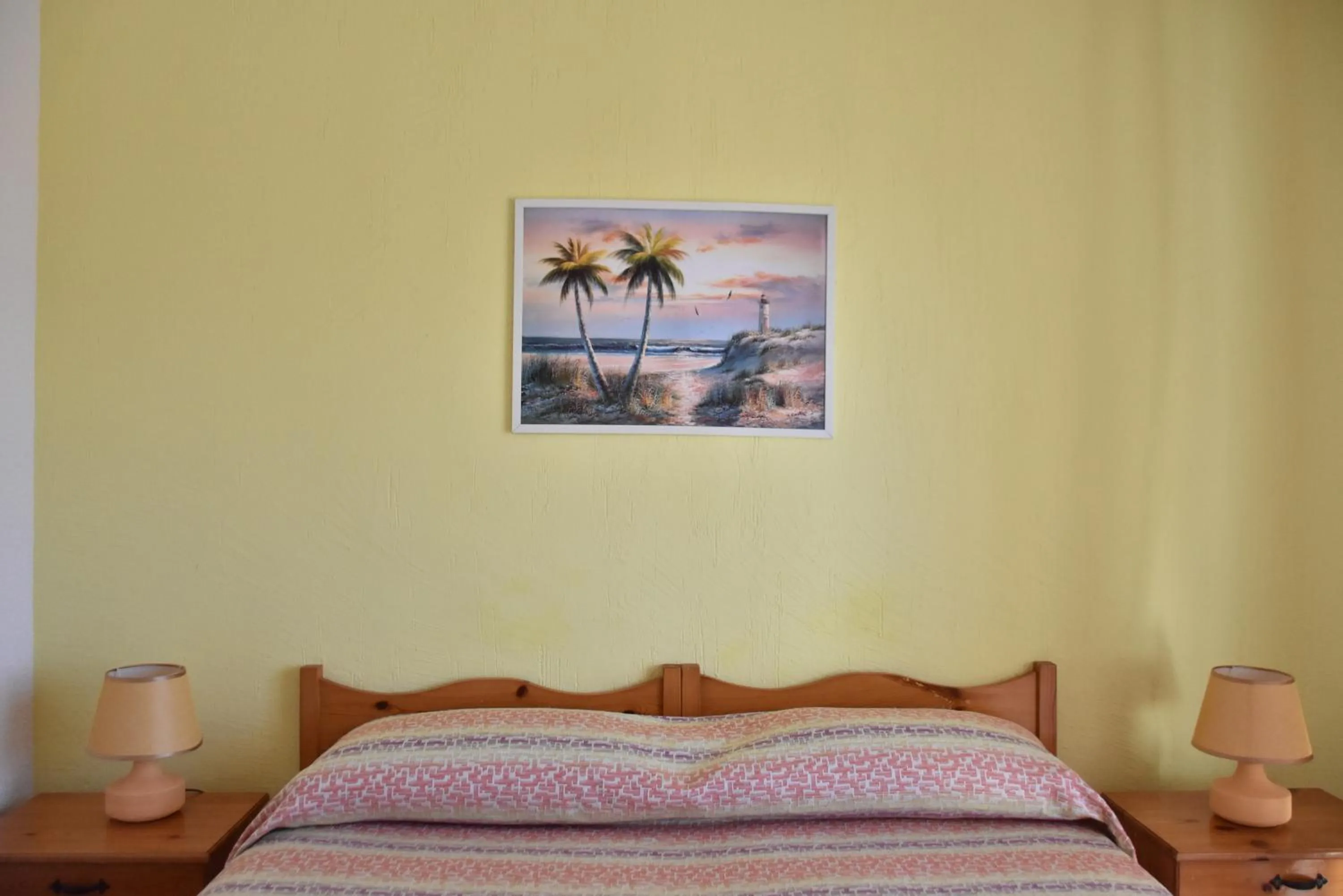 Bed in Hotel Villa del Sole