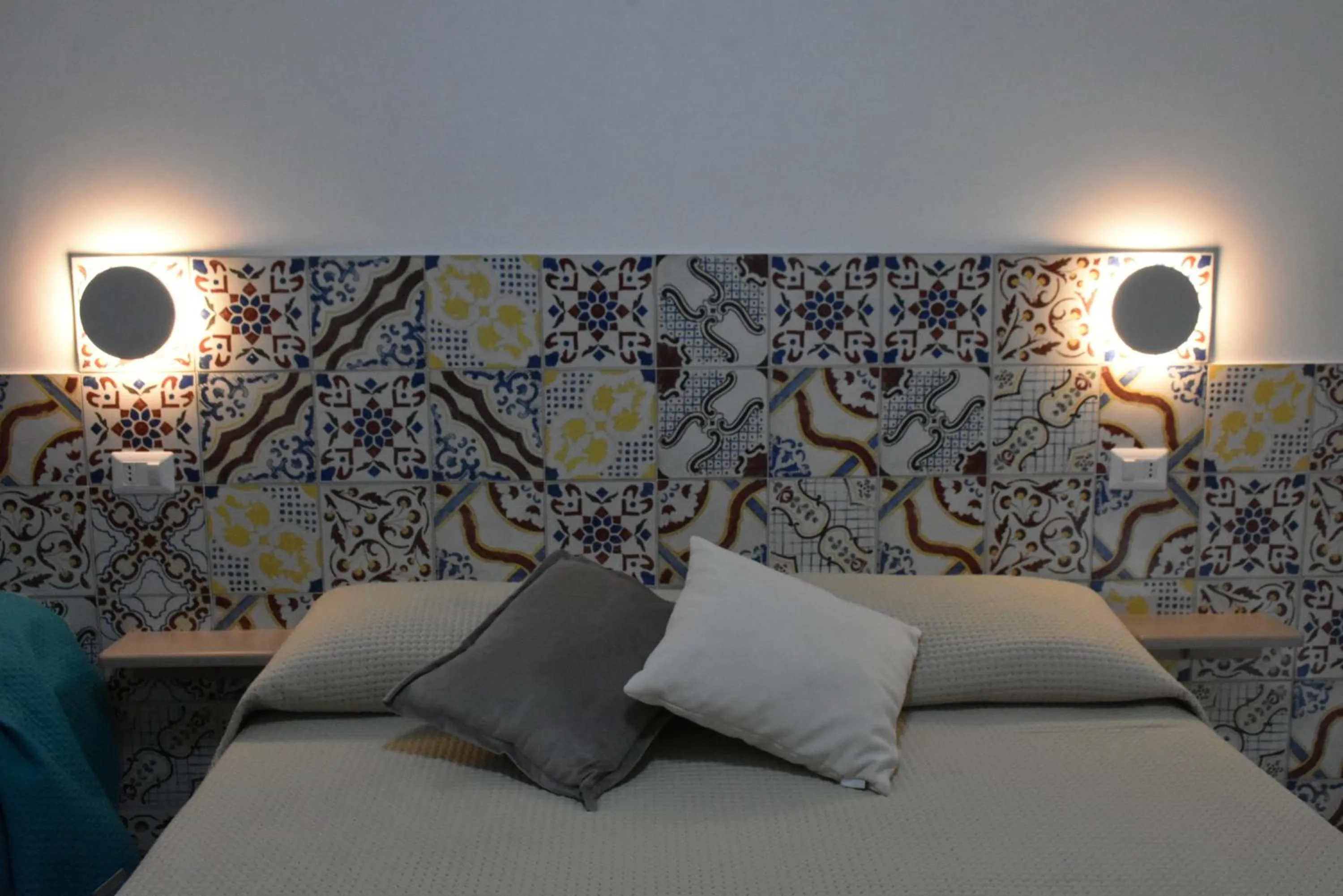 Bed in Hotel Villa del Sole