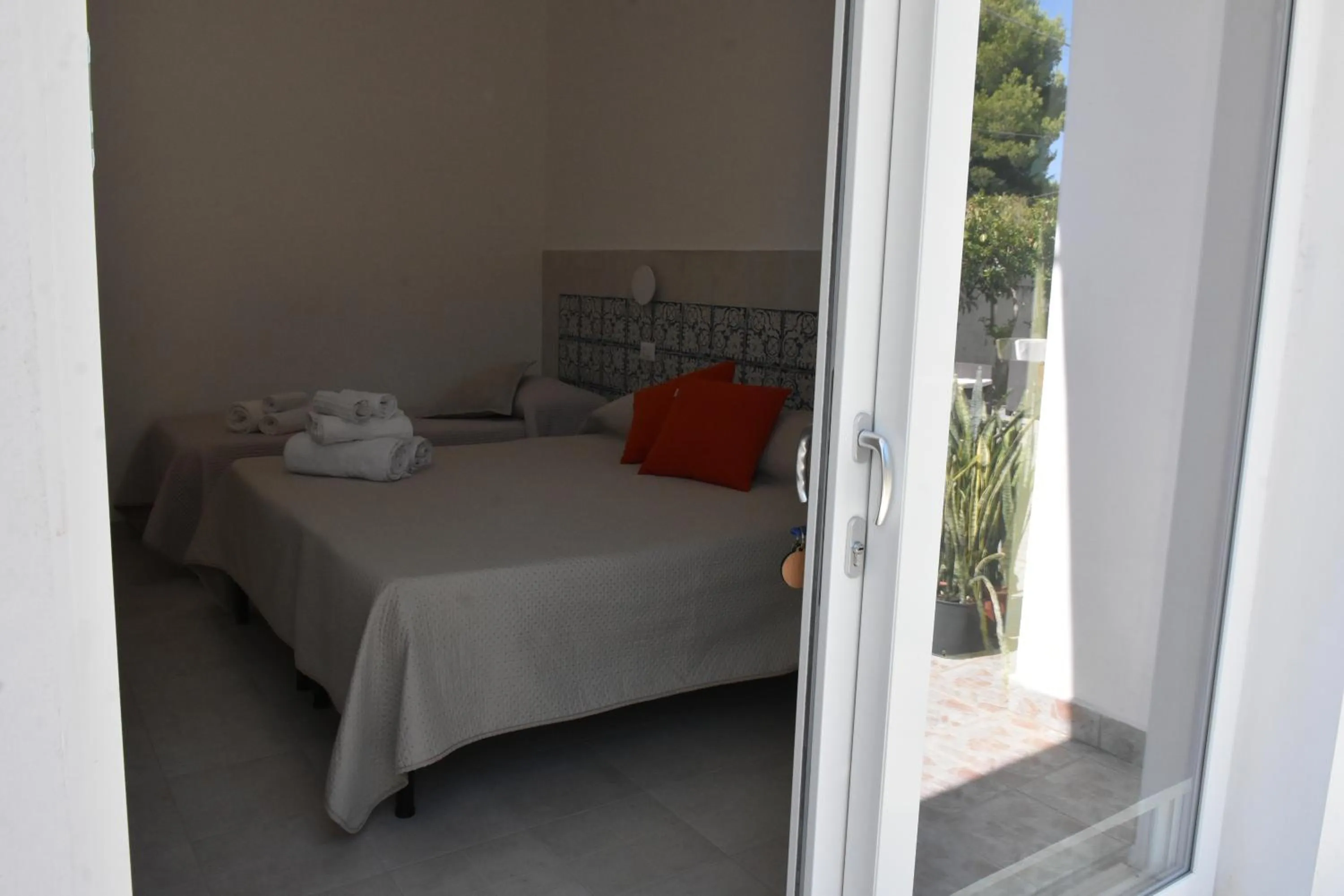 Bed in Hotel Villa del Sole