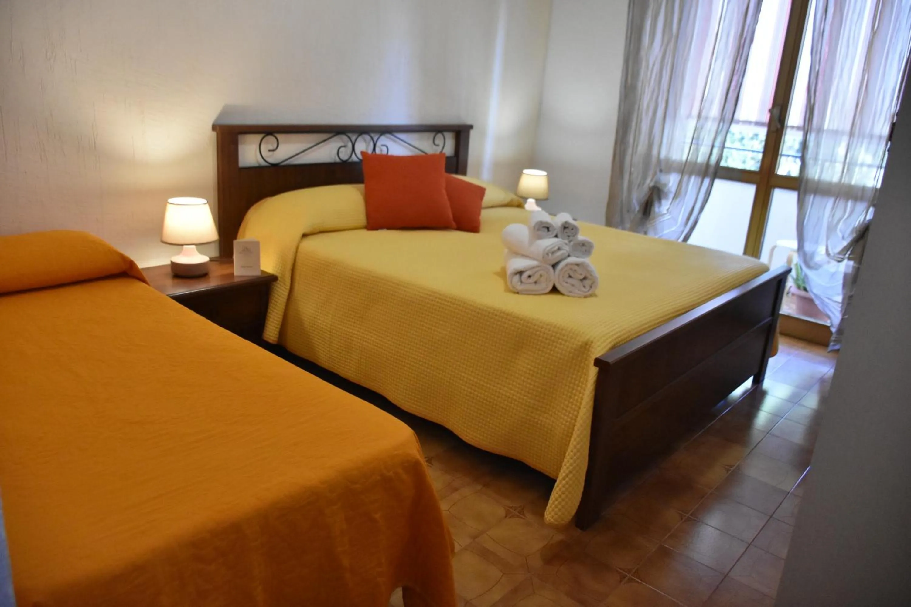 Bed in Hotel Villa del Sole