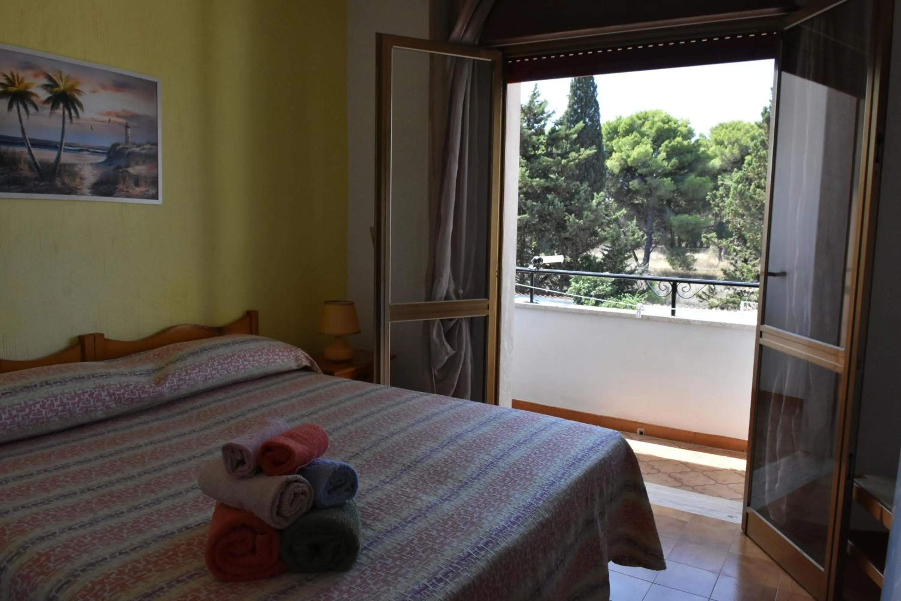 Bed in Hotel Villa del Sole
