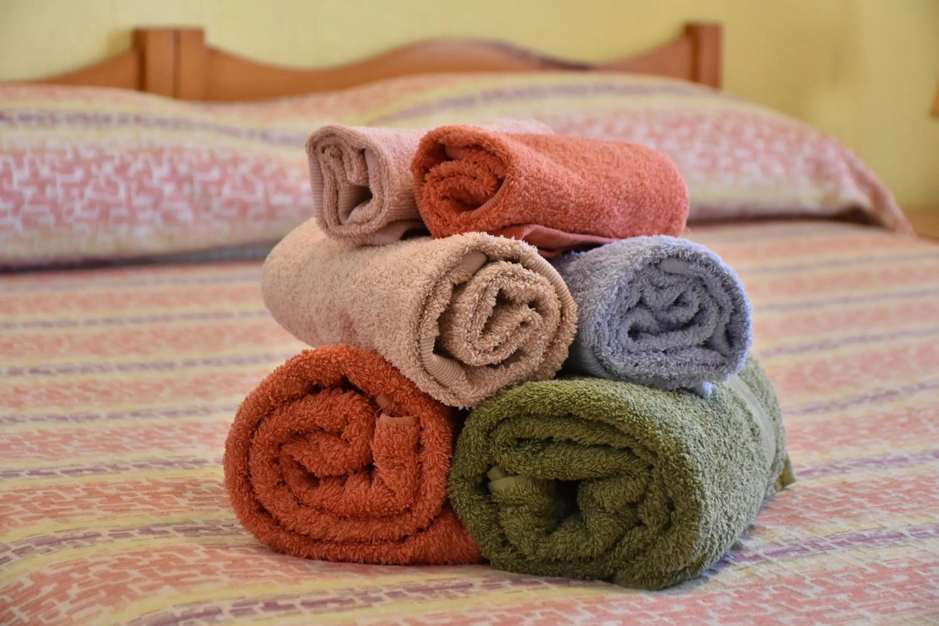 Bed in Hotel Villa del Sole