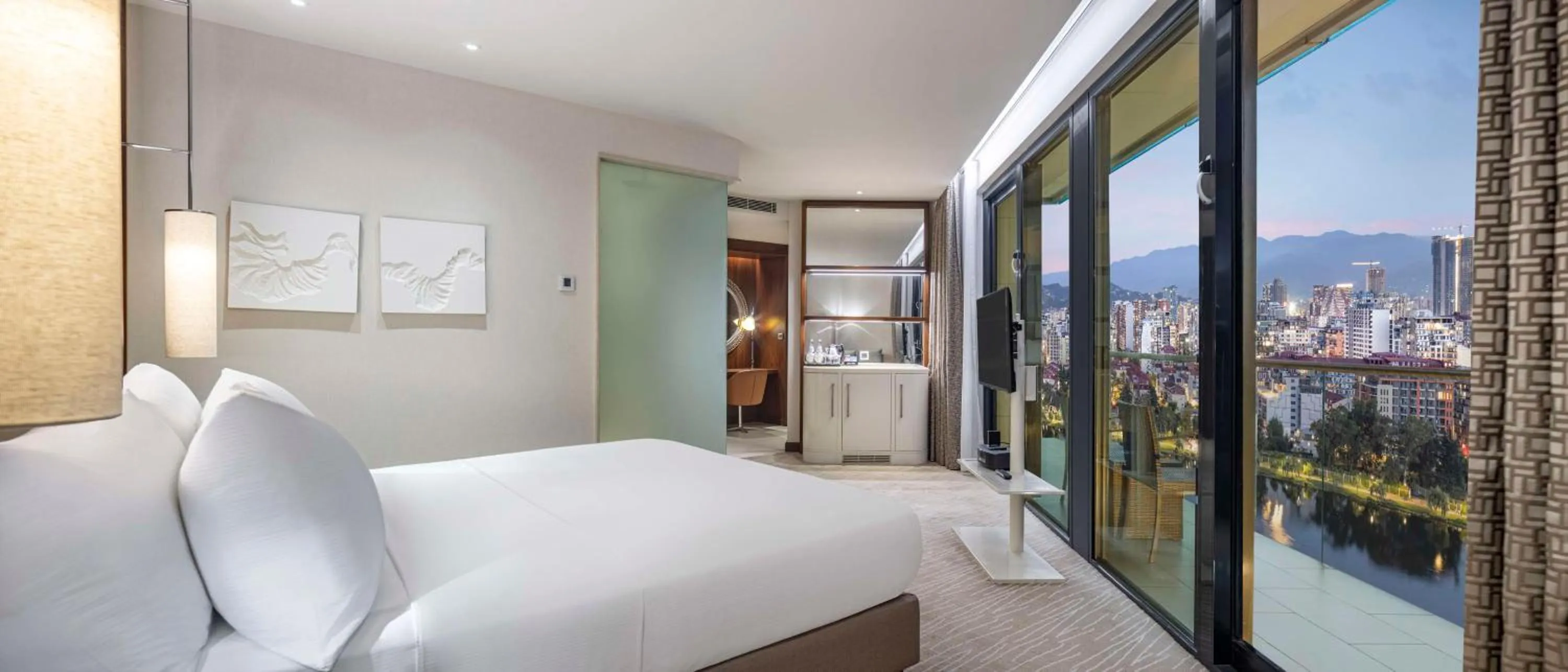 Bed in Hilton Batumi